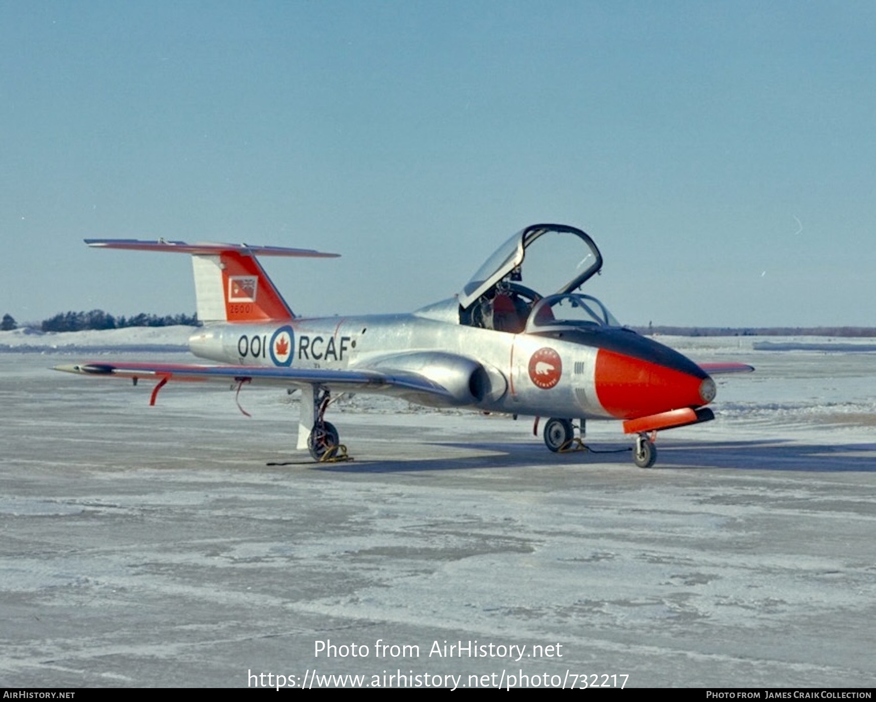 Aircraft Photo of 26001 | Canadair CT-114 Tutor (CL-41A) | Canada - Air Force | AirHistory.net #732217