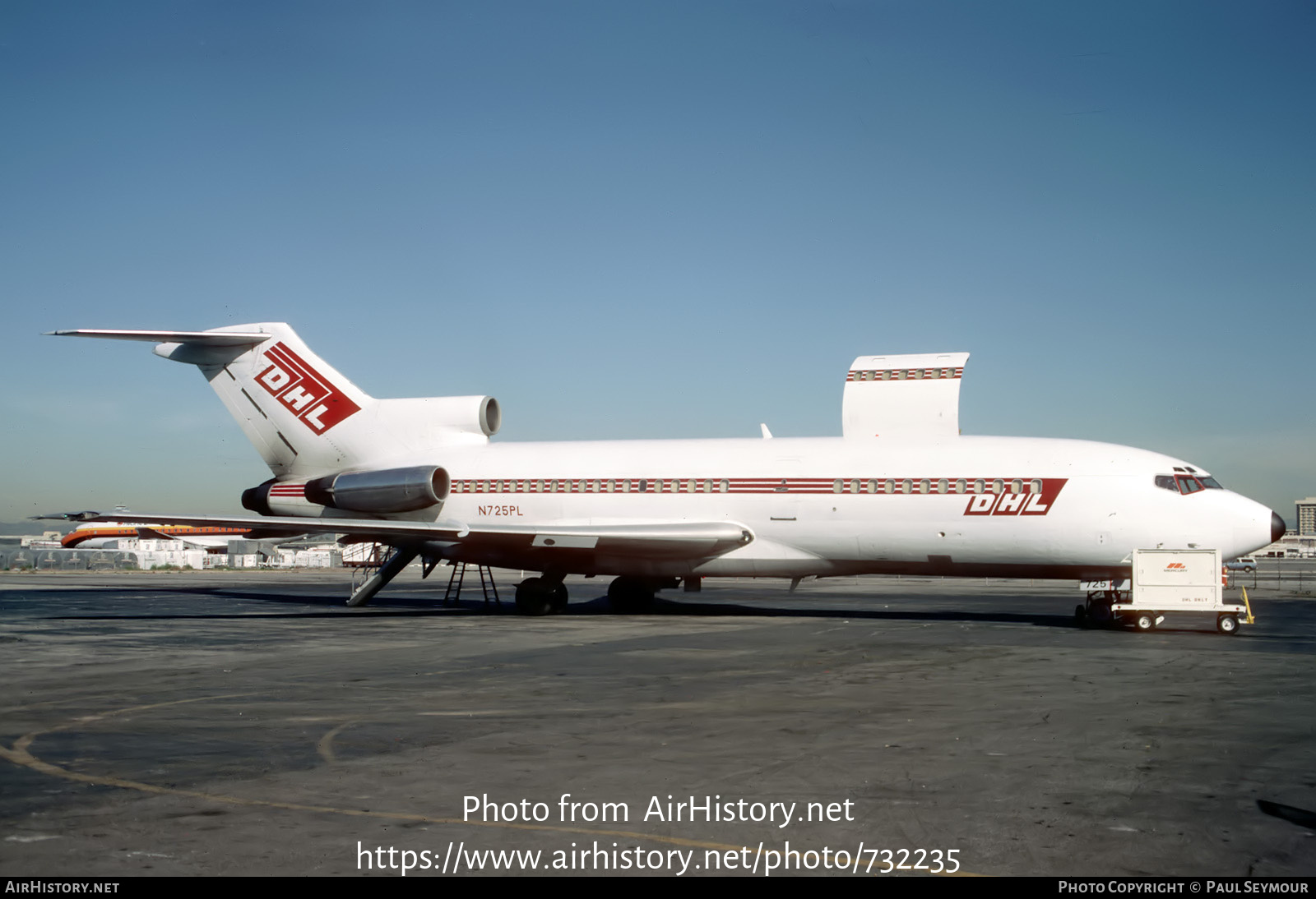 Aircraft Photo of N725PL | Boeing 727-22C | DHL Airways | AirHistory.net #732235