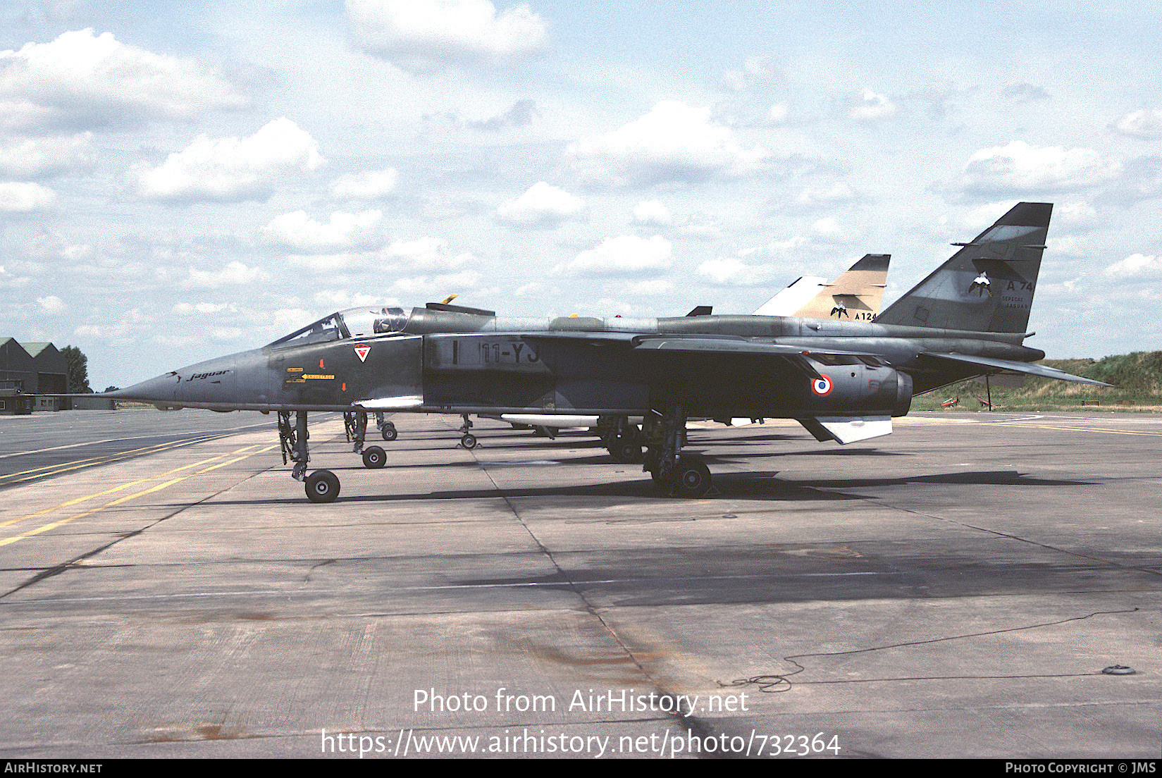 Aircraft Photo of A74 | Sepecat Jaguar A | France - Air Force | AirHistory.net #732364