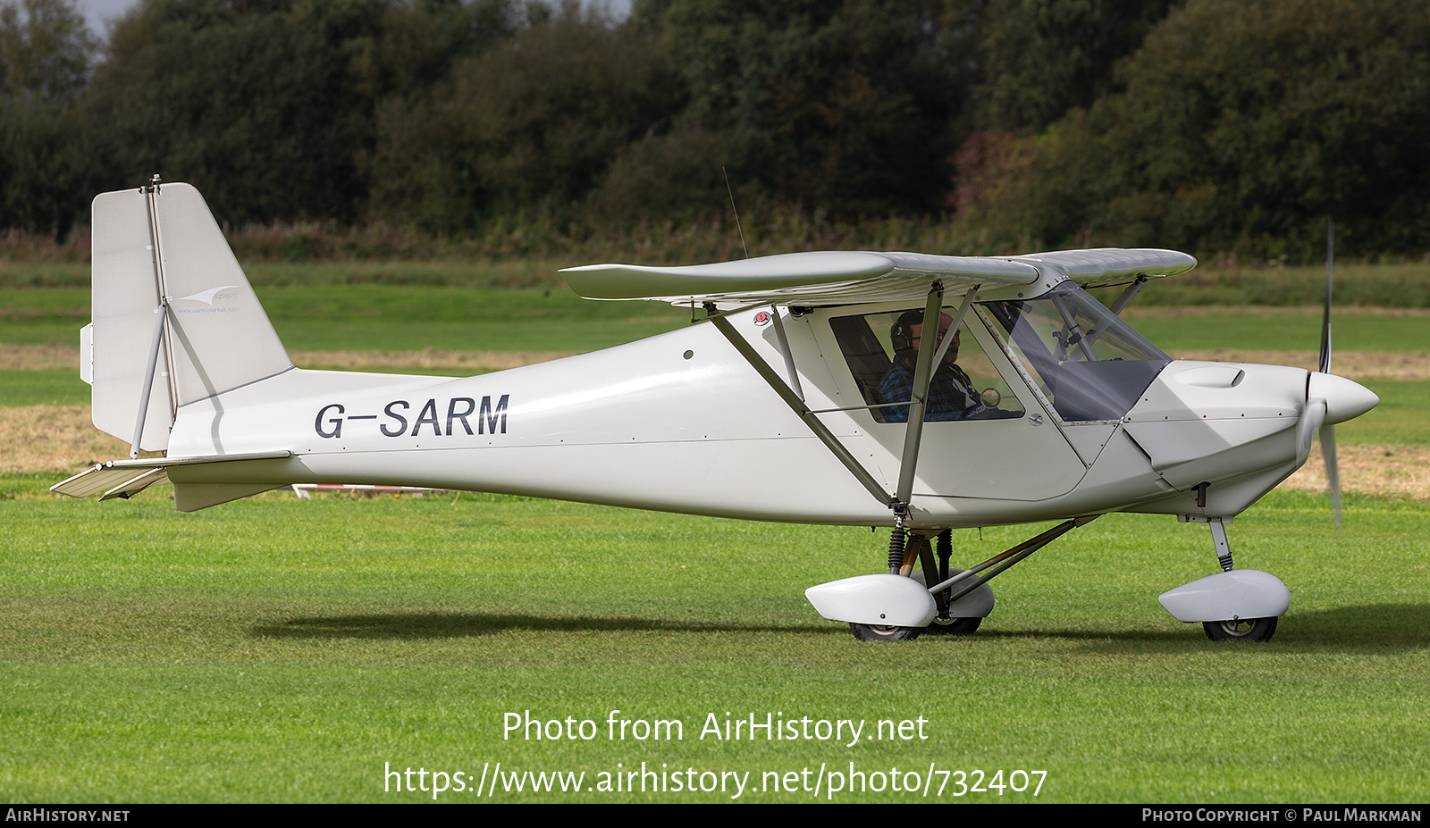 Aircraft Photo of G-SARM | Comco Ikarus C42-FB100 | AirHistory.net #732407