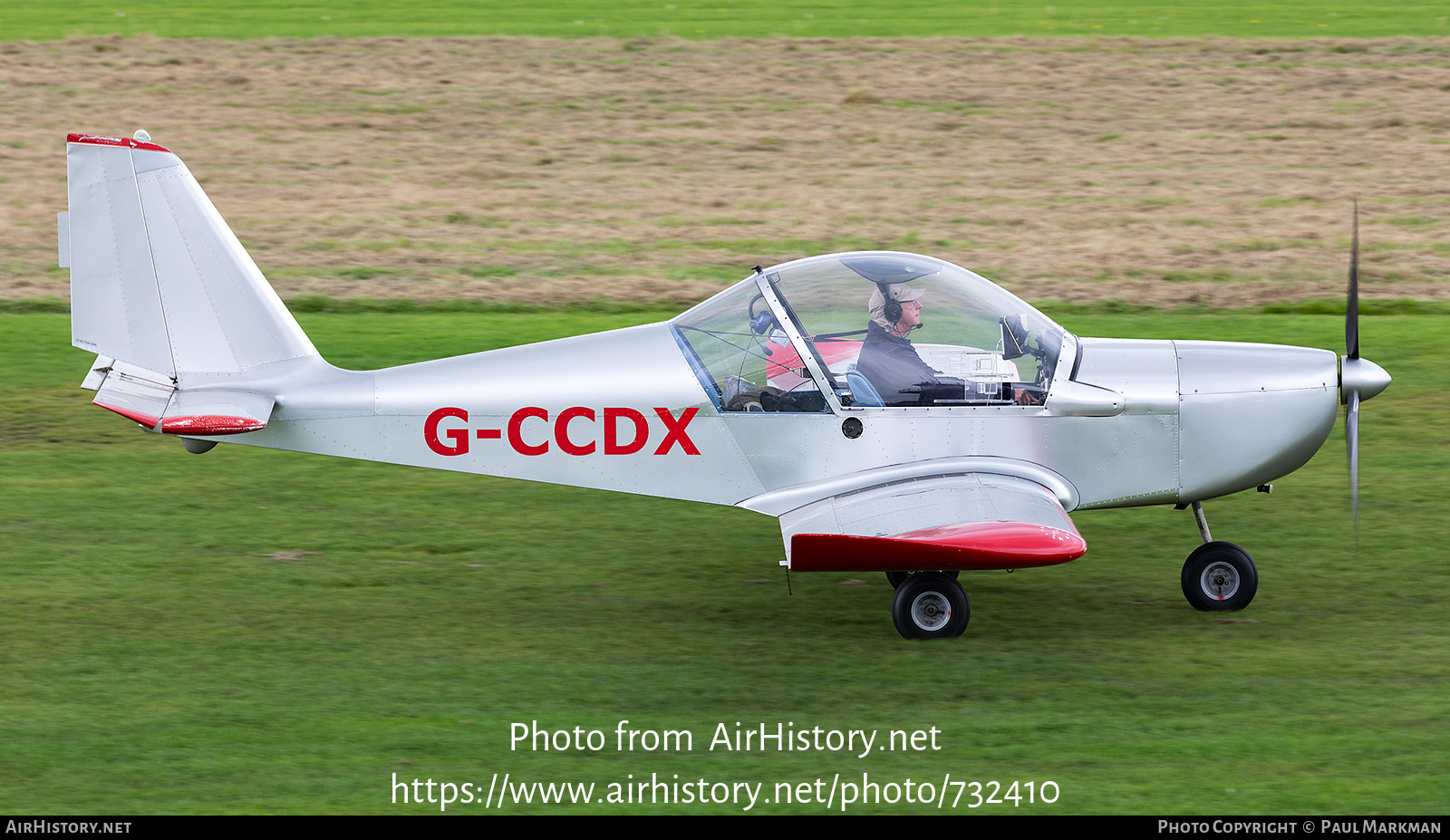 Aircraft Photo of G-CCDX | Evektor-Aerotechnik EV-97 Eurostar | AirHistory.net #732410