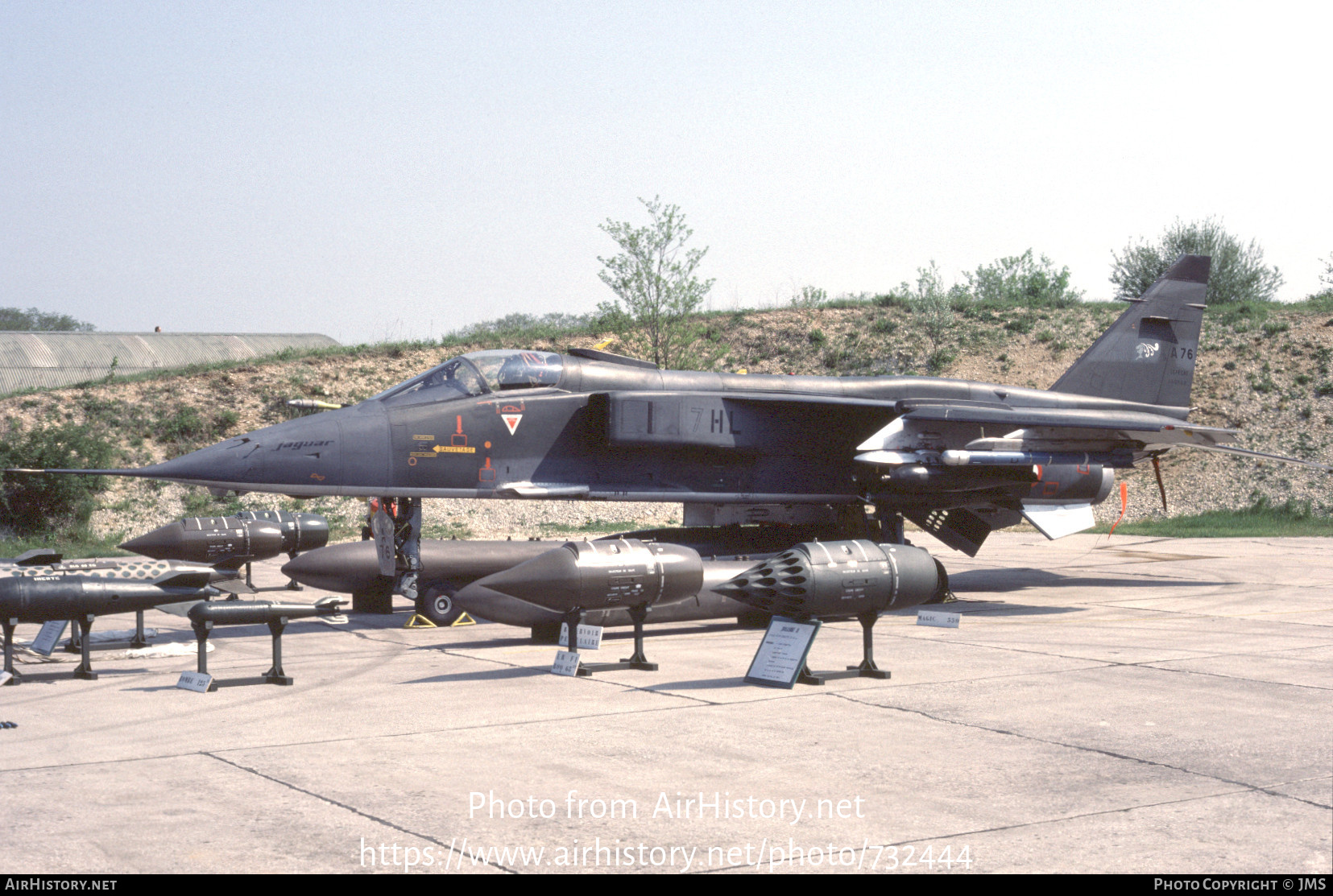 Aircraft Photo of A76 | Sepecat Jaguar A | France - Air Force | AirHistory.net #732444