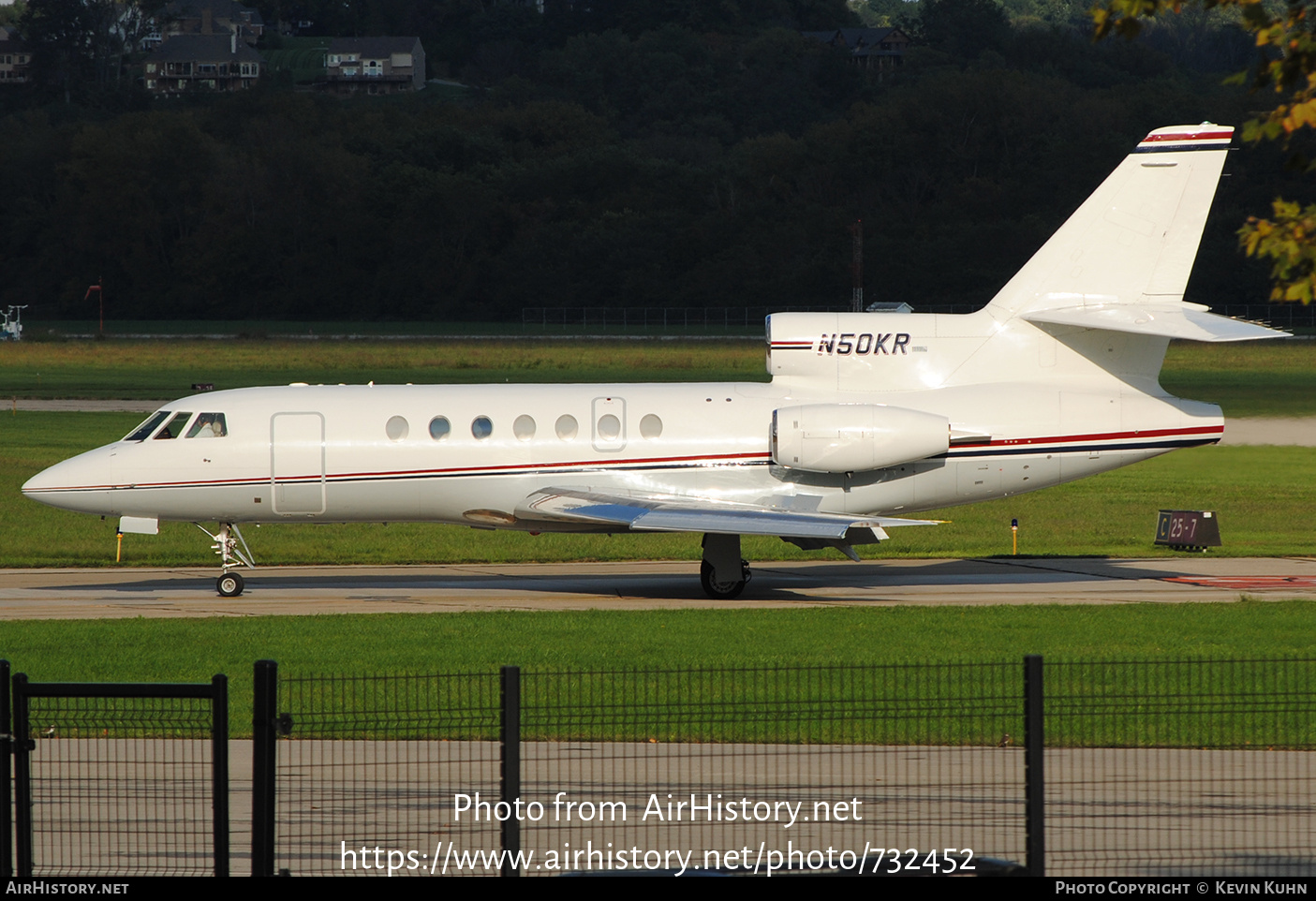 Aircraft Photo of N50KR | Dassault Falcon 50 | AirHistory.net #732452