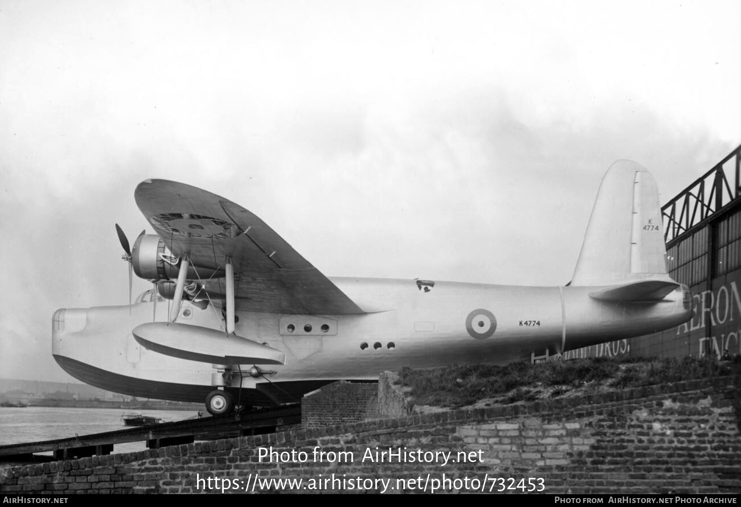 Aircraft Photo of K4774 | Short S-25 Sunderland 1 | UK - Air Force | AirHistory.net #732453