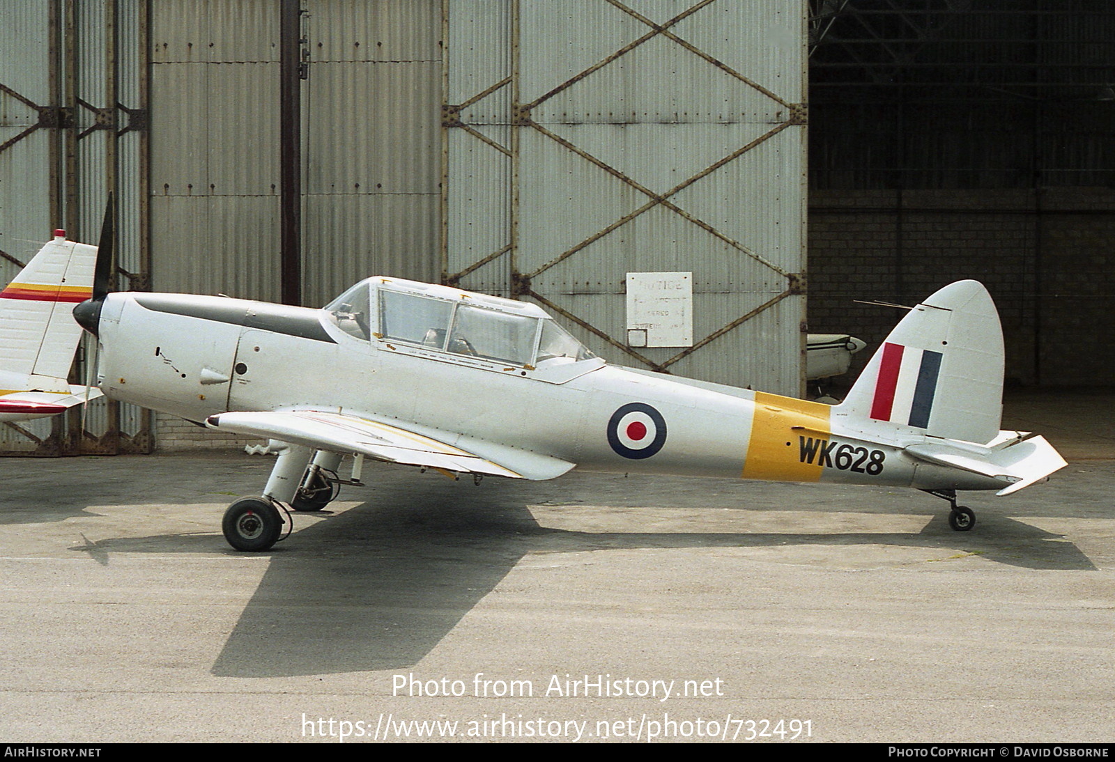 Aircraft Photo of G-BBMW / WK628 | De Havilland DHC-1 Chipmunk 22 | UK - Air Force | AirHistory.net #732491