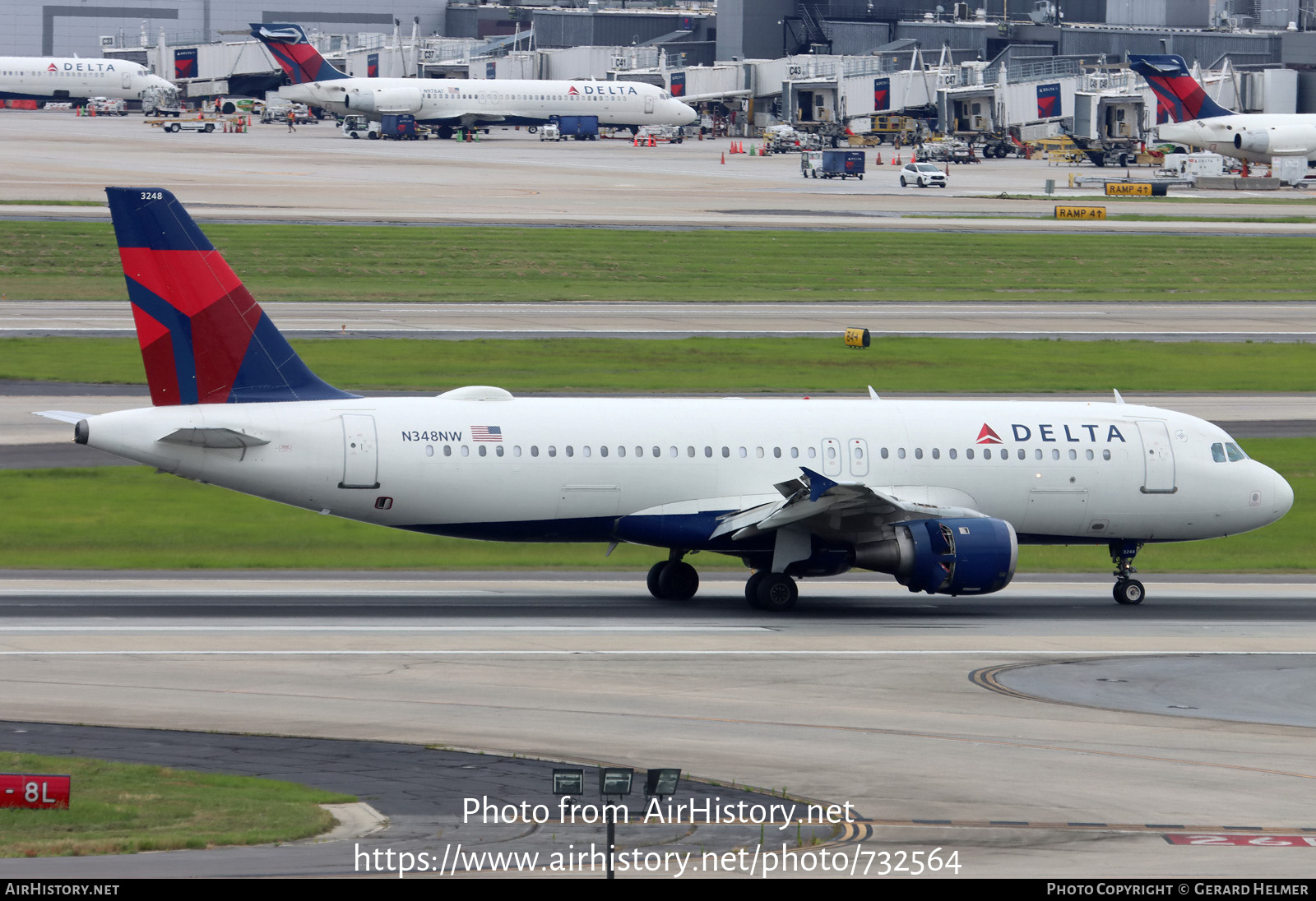 Aircraft Photo of N348NW | Airbus A320-212 | Delta Air Lines | AirHistory.net #732564