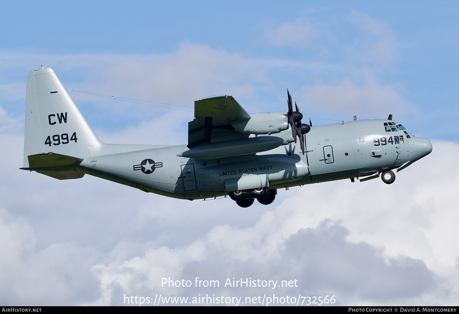 Aircraft Photo of 164994 / 4994 | Lockheed C-130T Hercules (L-382) | USA - Navy | AirHistory.net #732566