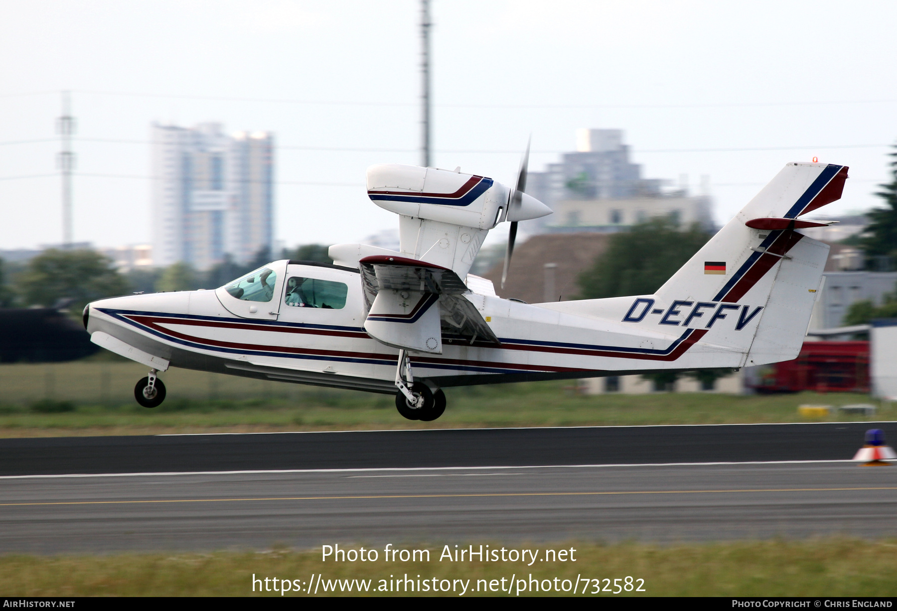 Aircraft Photo of D-EFFV | Lake LA-250 Renegade | AirHistory.net #732582