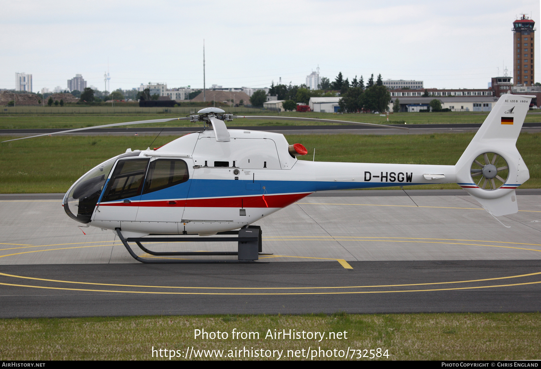 Aircraft Photo of D-HSGW | Eurocopter EC-120B Colibri | AirHistory.net #732584