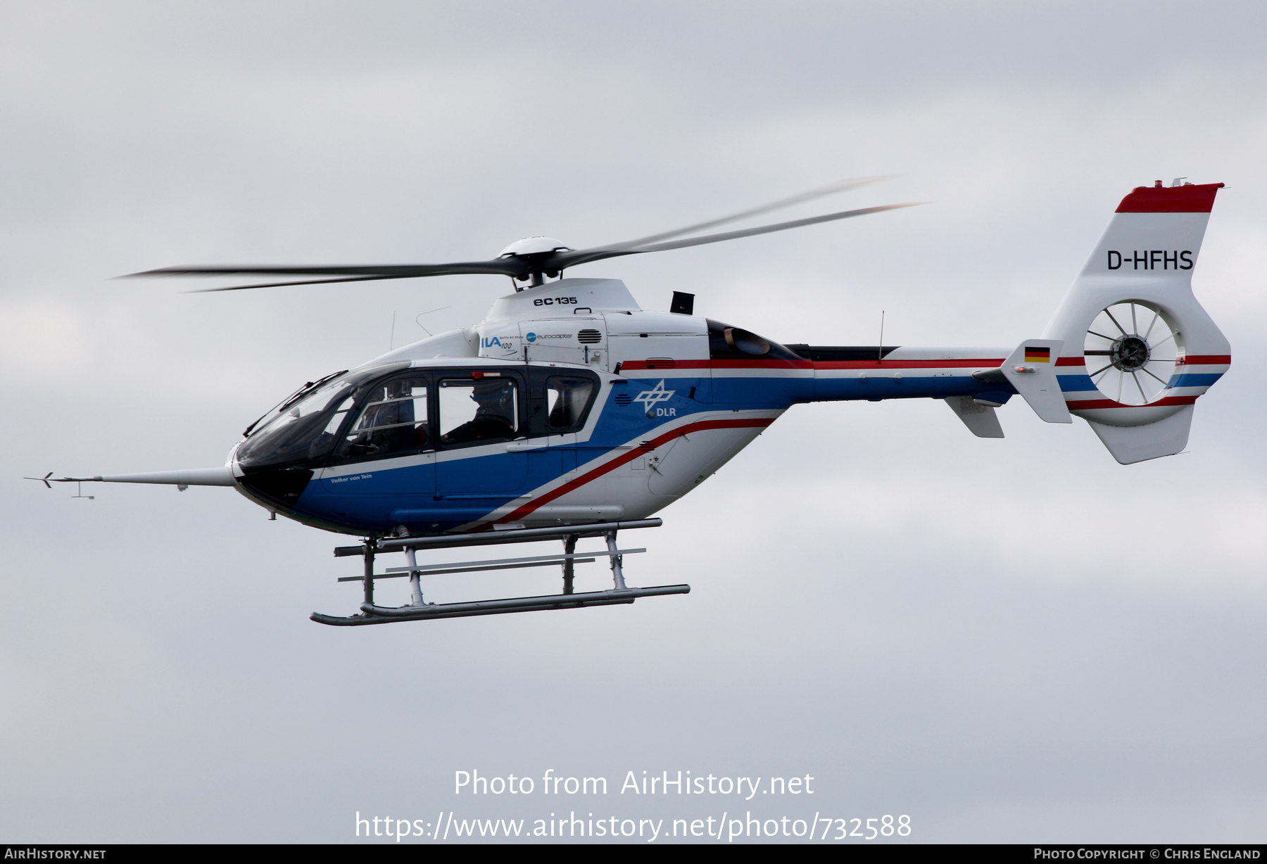 Aircraft Photo of D-HFHS | Eurocopter EC-135T-1 | DLR - Deutsches Zentrum für Luft- und Raumfahrt | AirHistory.net #732588