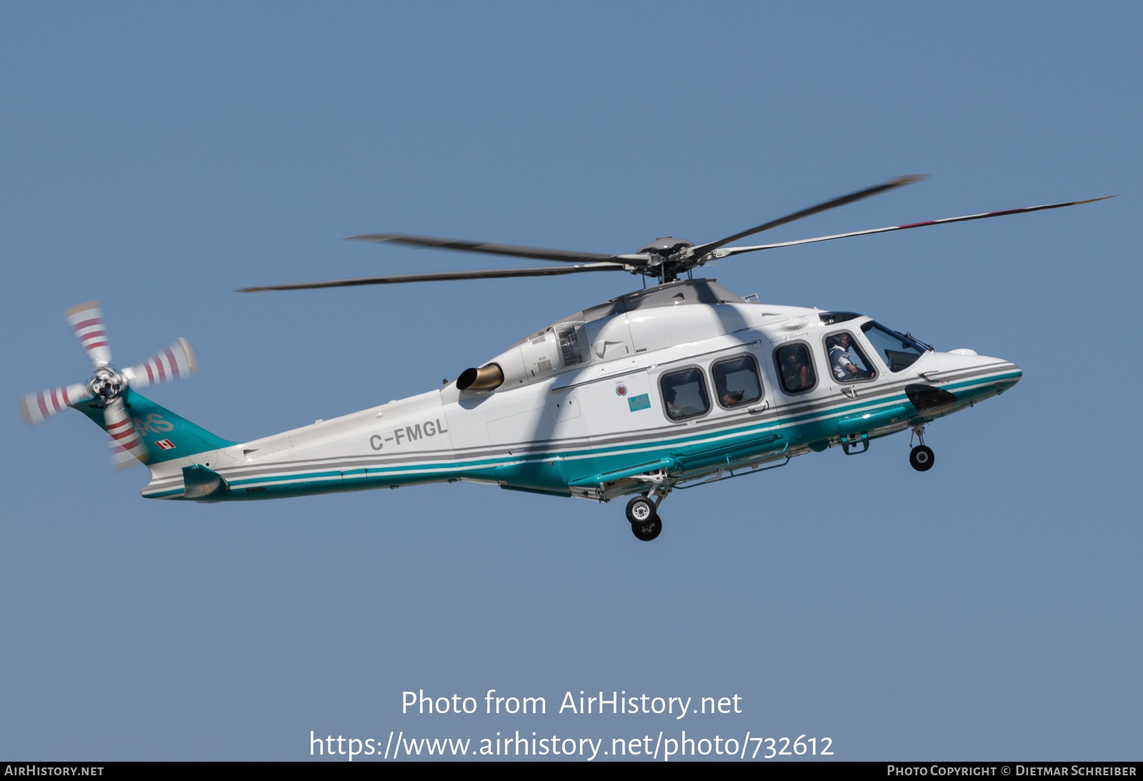 Aircraft Photo of C-FMGL | AgustaWestland AW-139 | LAS - London Air Service | AirHistory.net #732612