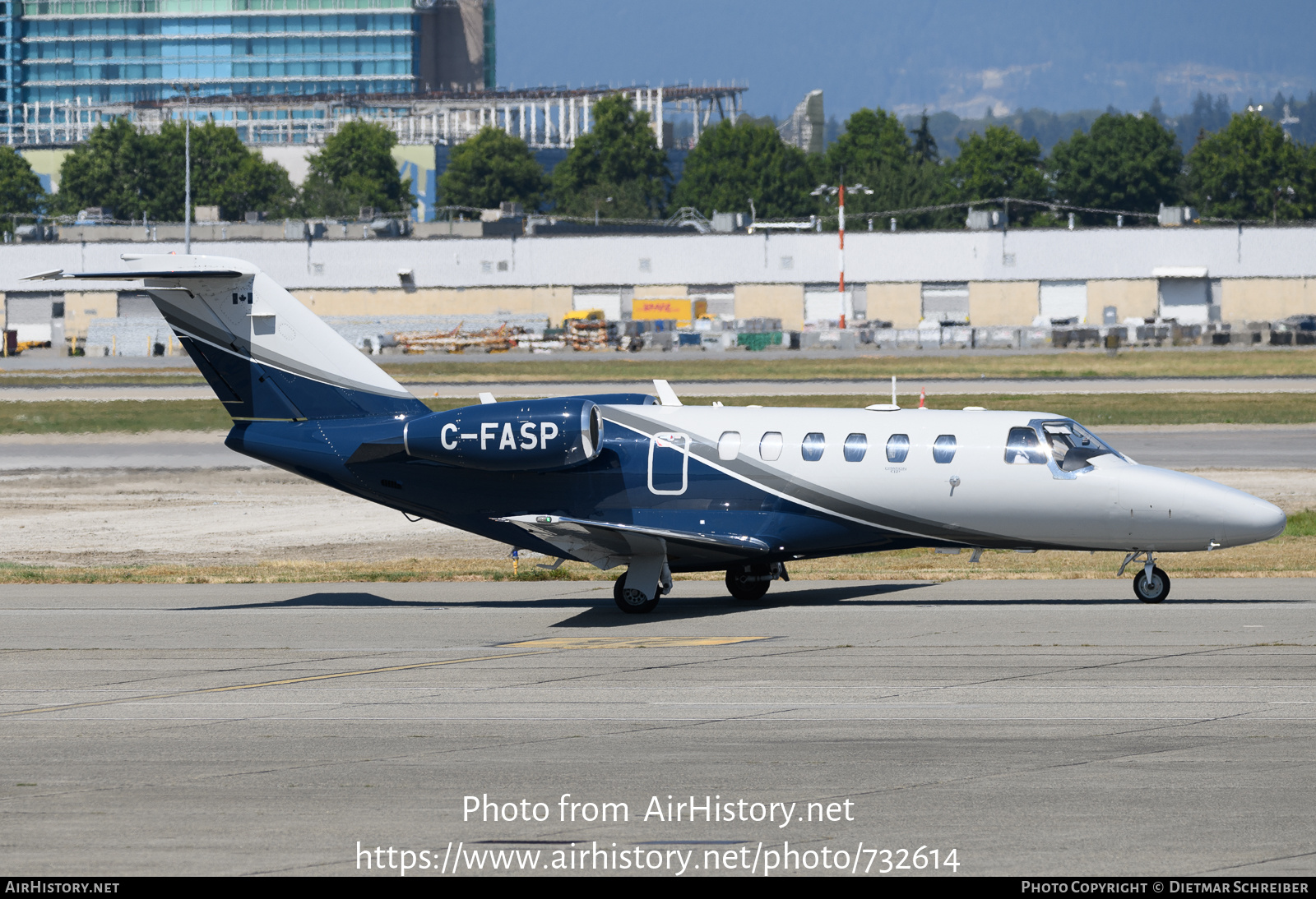 Aircraft Photo of C-FASP | Cessna 525A CitationJet CJ2+ | AirHistory.net #732614