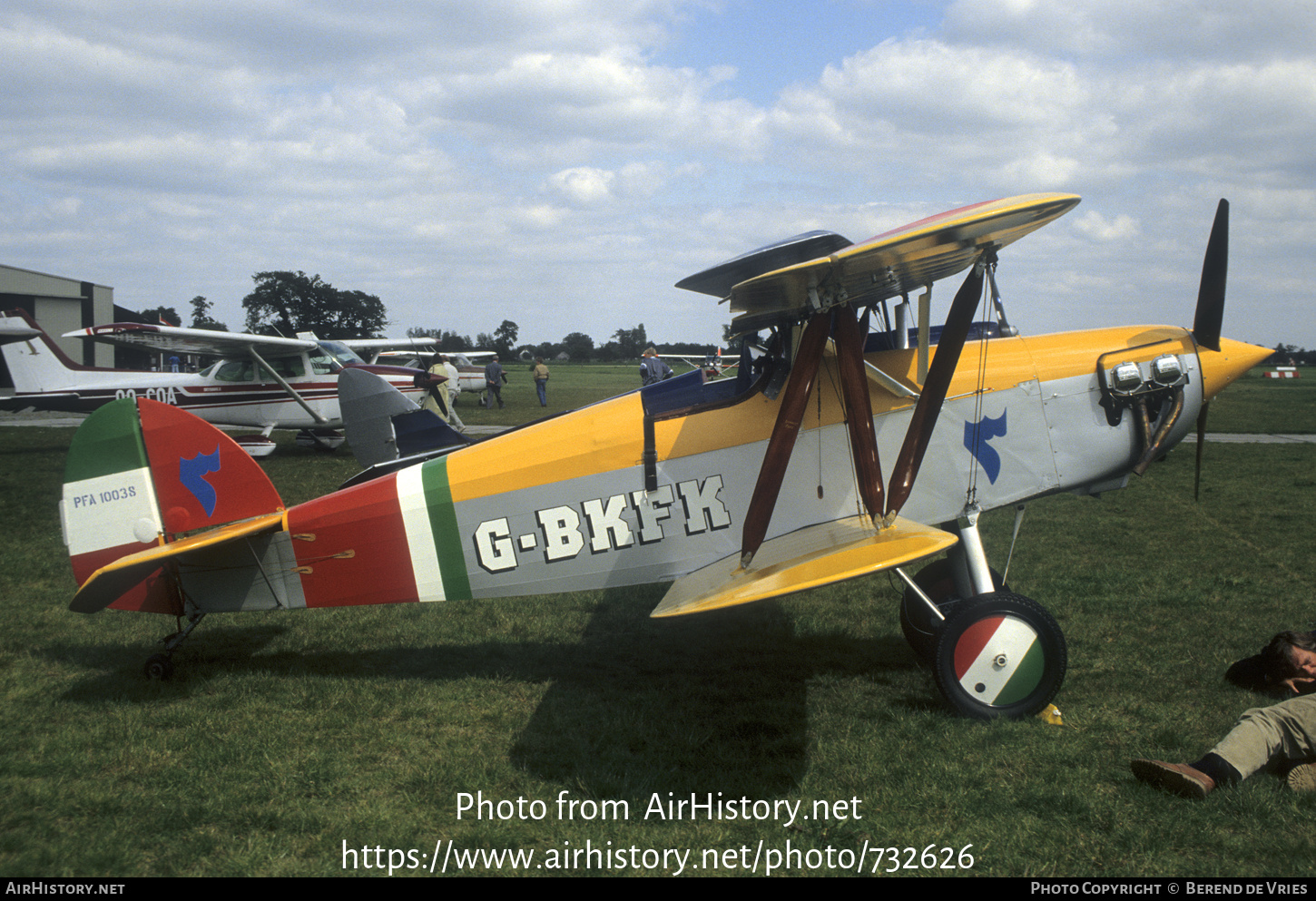 Aircraft Photo of G-BKFK | Isaacs Fury II | AirHistory.net #732626