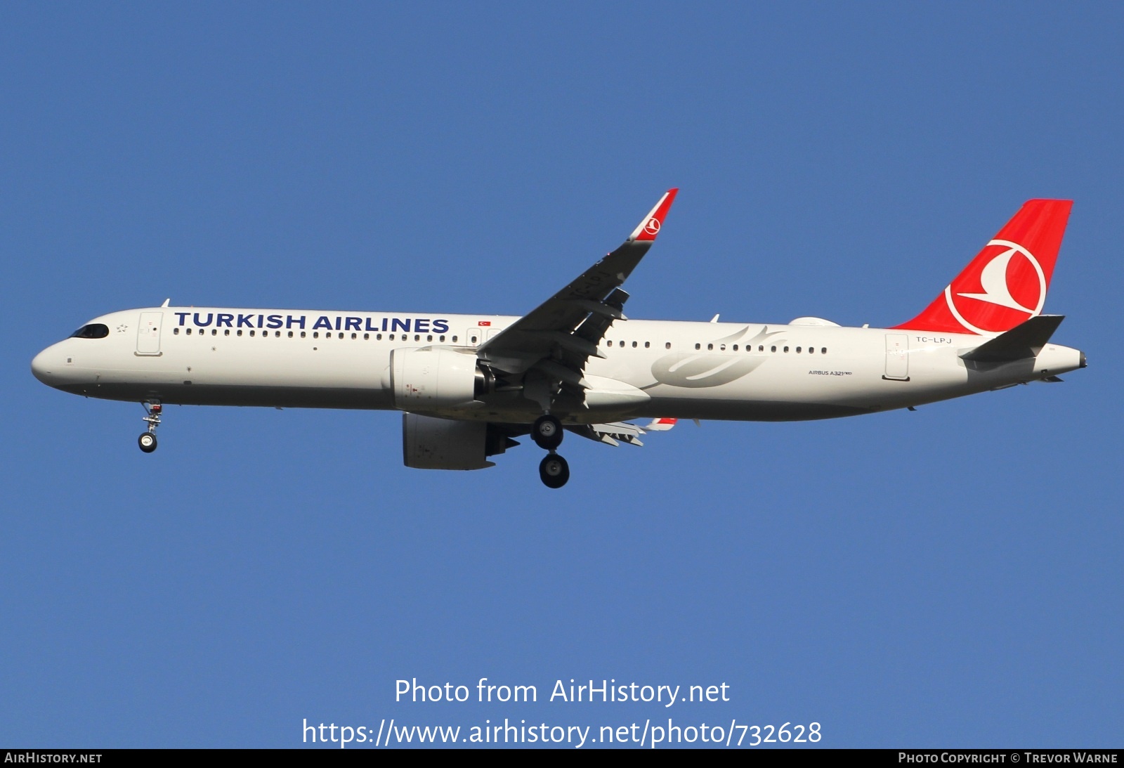 Aircraft Photo of TC-LPJ | Airbus A321-271NX | Turkish Airlines | AirHistory.net #732628