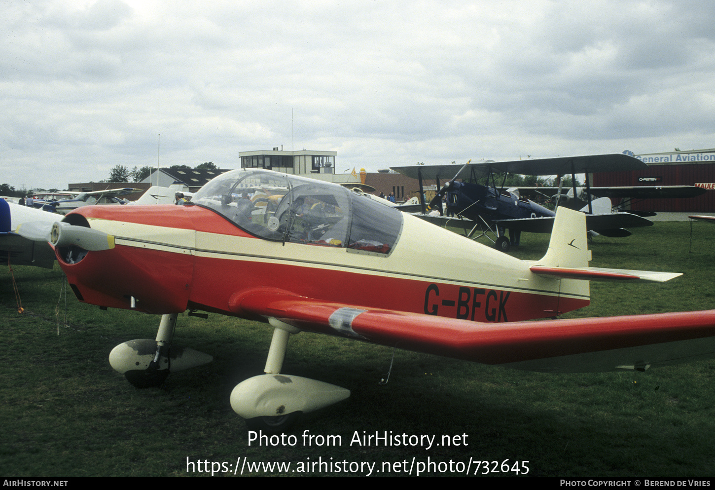 Aircraft Photo of G-BFGK | SAN Jodel D-117 | AirHistory.net #732645