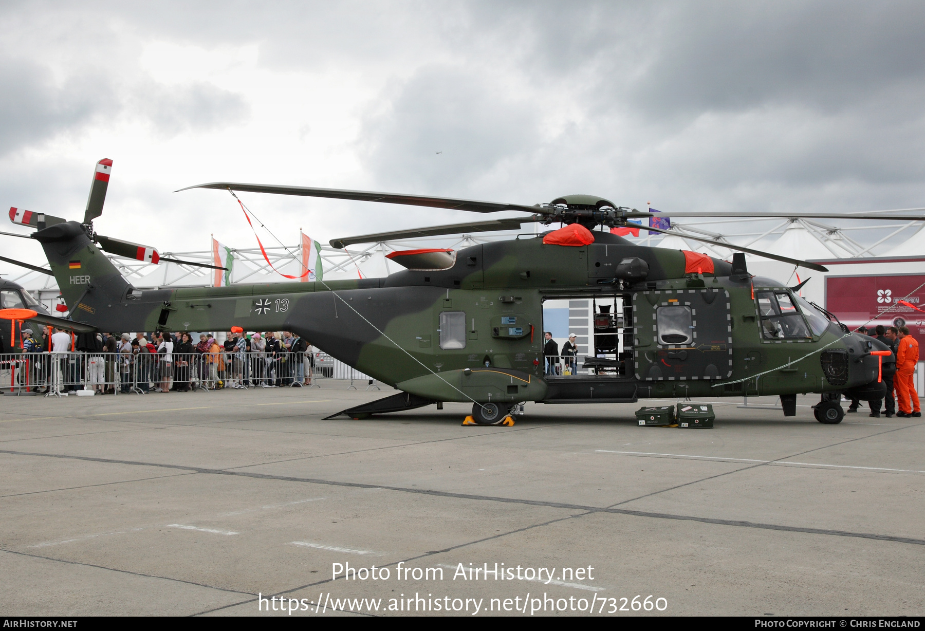 Aircraft Photo of 7813 | NHI NH90 TTH | Germany - Army | AirHistory.net #732660