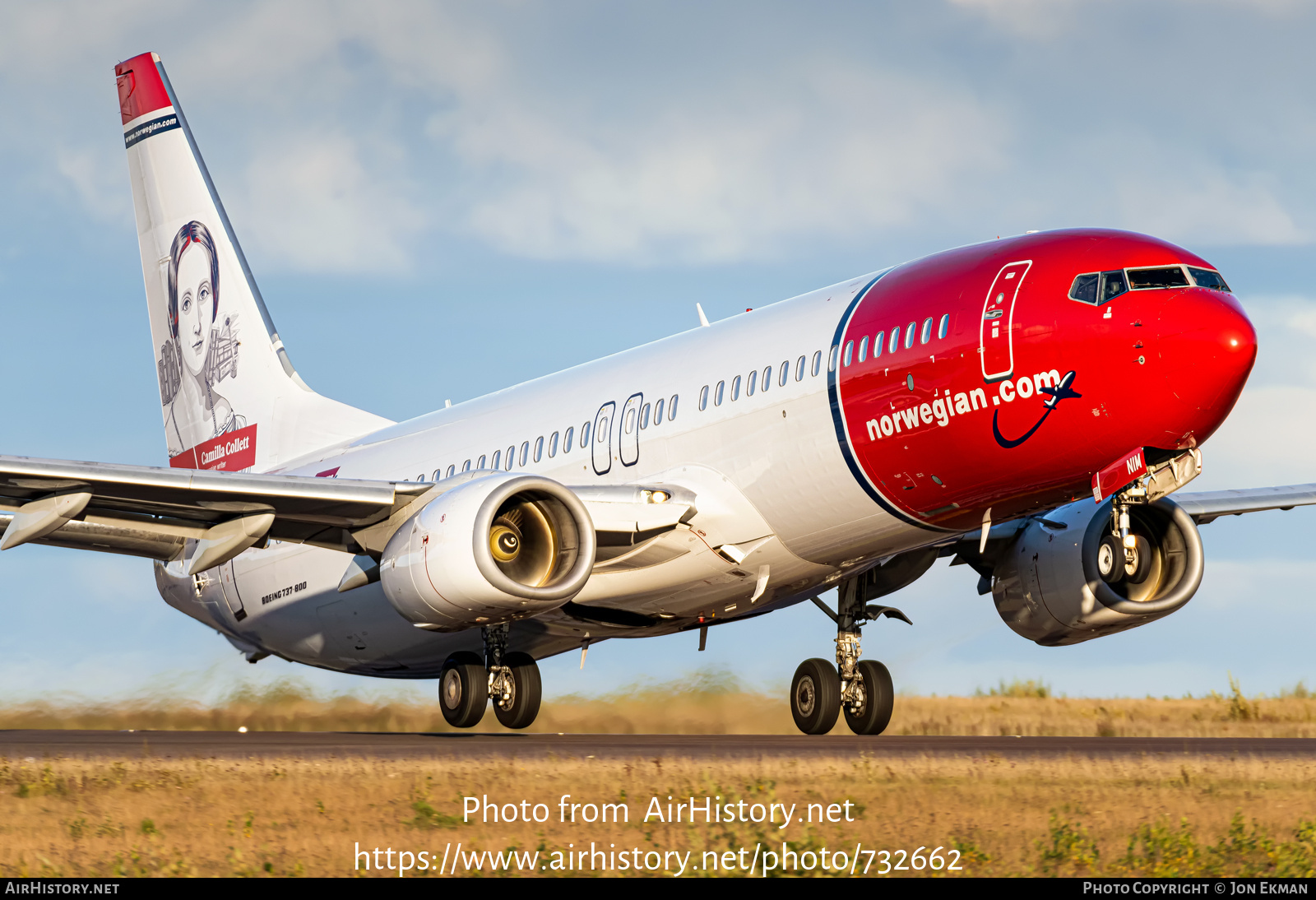 Aircraft Photo of LN-NIM | Boeing 737-8KN | Norwegian | AirHistory.net #732662