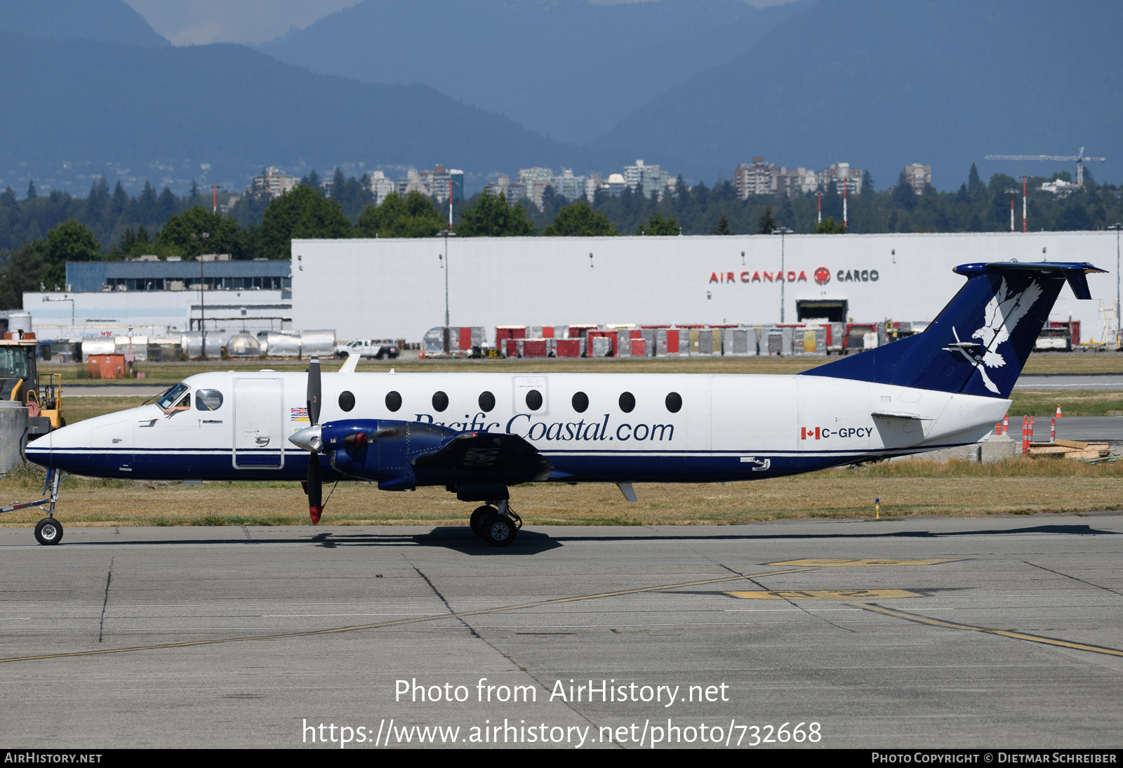 Aircraft Photo of C-GPCY | Beech 1900C | Pacific Coastal Airlines | AirHistory.net #732668