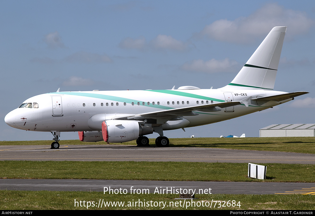 Aircraft Photo of VP-CKS | Airbus ACJ318 (A318-112/CJ) | AirHistory.net #732684