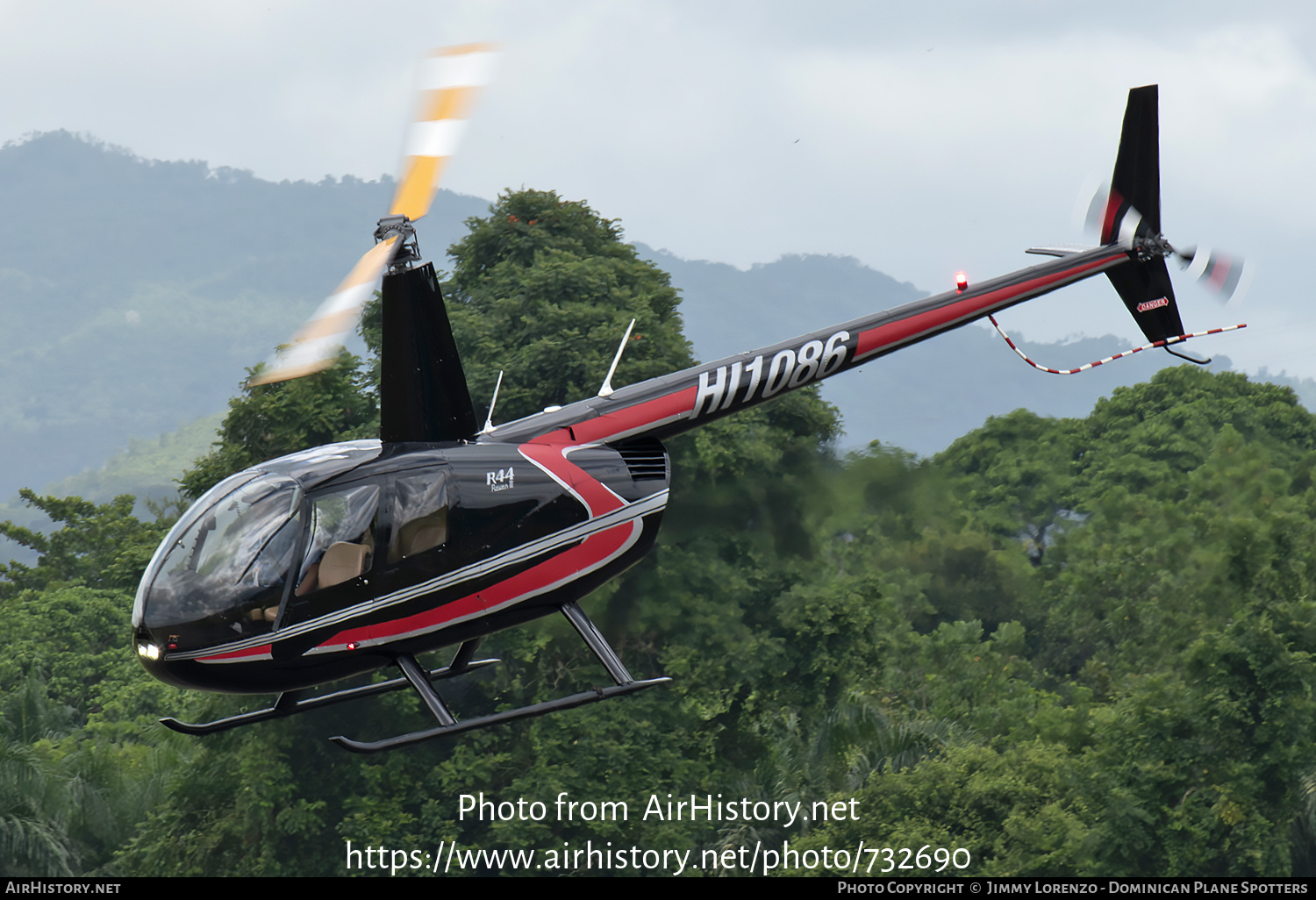 Aircraft Photo of HI1086 | Robinson R-44 Raven II | AirHistory.net #732690