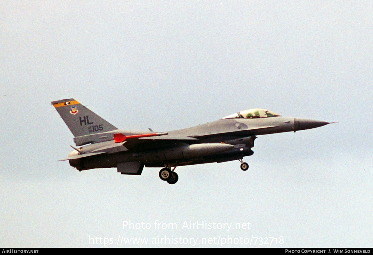 Aircraft Photo of 89-2105 / AF89-105 | General Dynamics F-16CM Fighting Falcon | USA - Air Force | AirHistory.net #732718