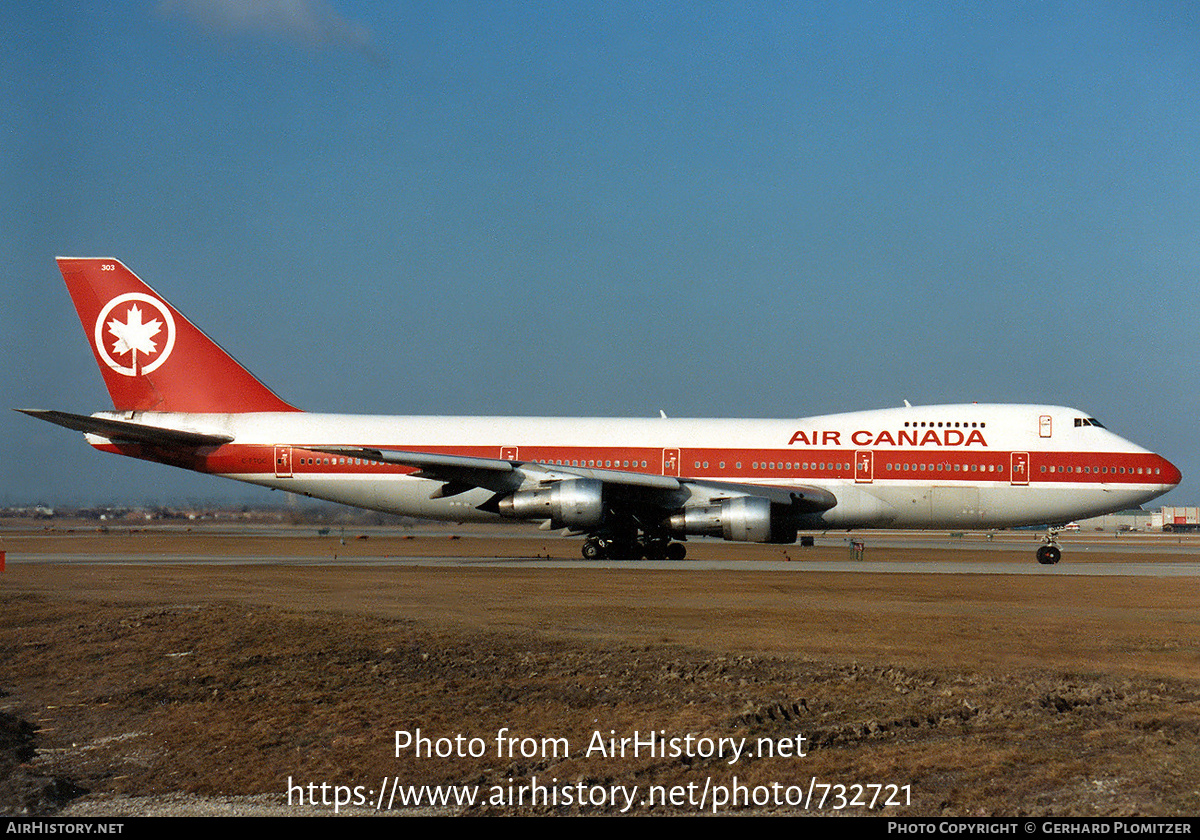 Aircraft Photo of C-FTOC | Boeing 747-133 | Air Canada | AirHistory.net #732721