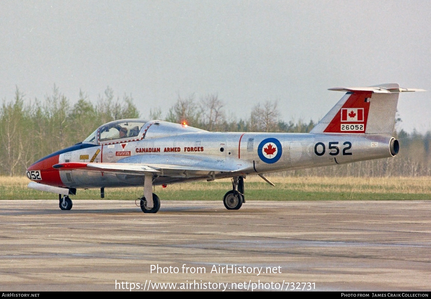 Aircraft Photo of 26052 | Canadair CT-114 Tutor (CL-41A) | Canada - Air Force | AirHistory.net #732731