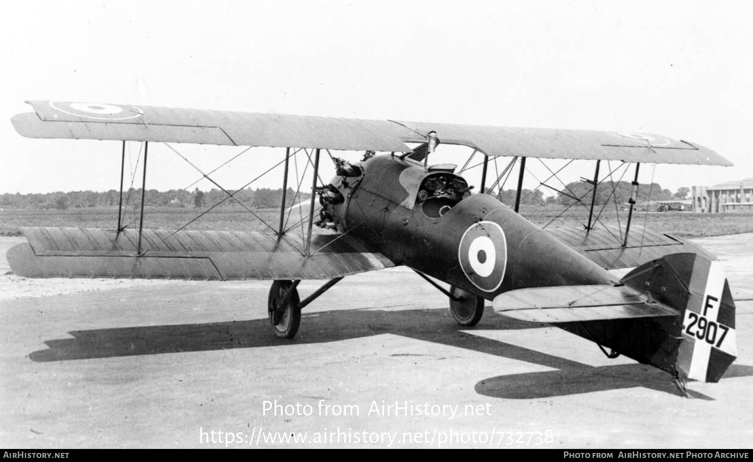 Aircraft Photo of F2907 | BAT F.K.25 Basilisk | UK - Air Force | AirHistory.net #732738