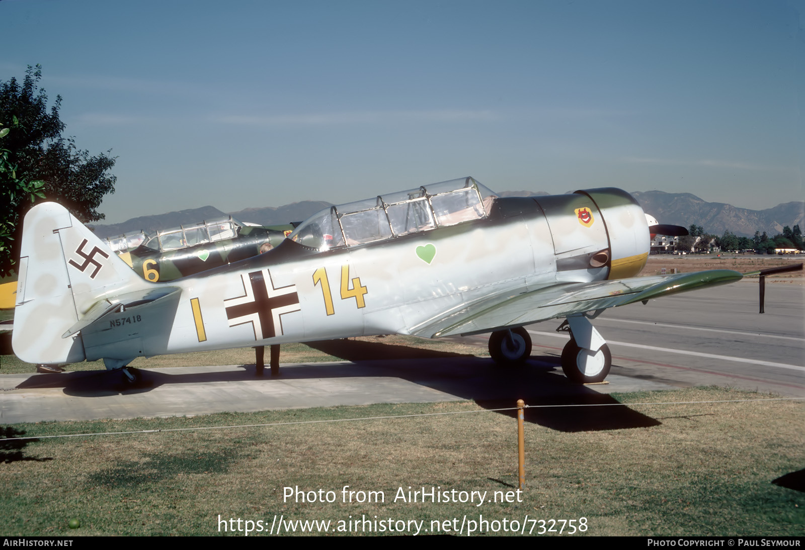 Aircraft Photo of N57418 | North American AT-6B Texan | Germany - Air Force | AirHistory.net #732758