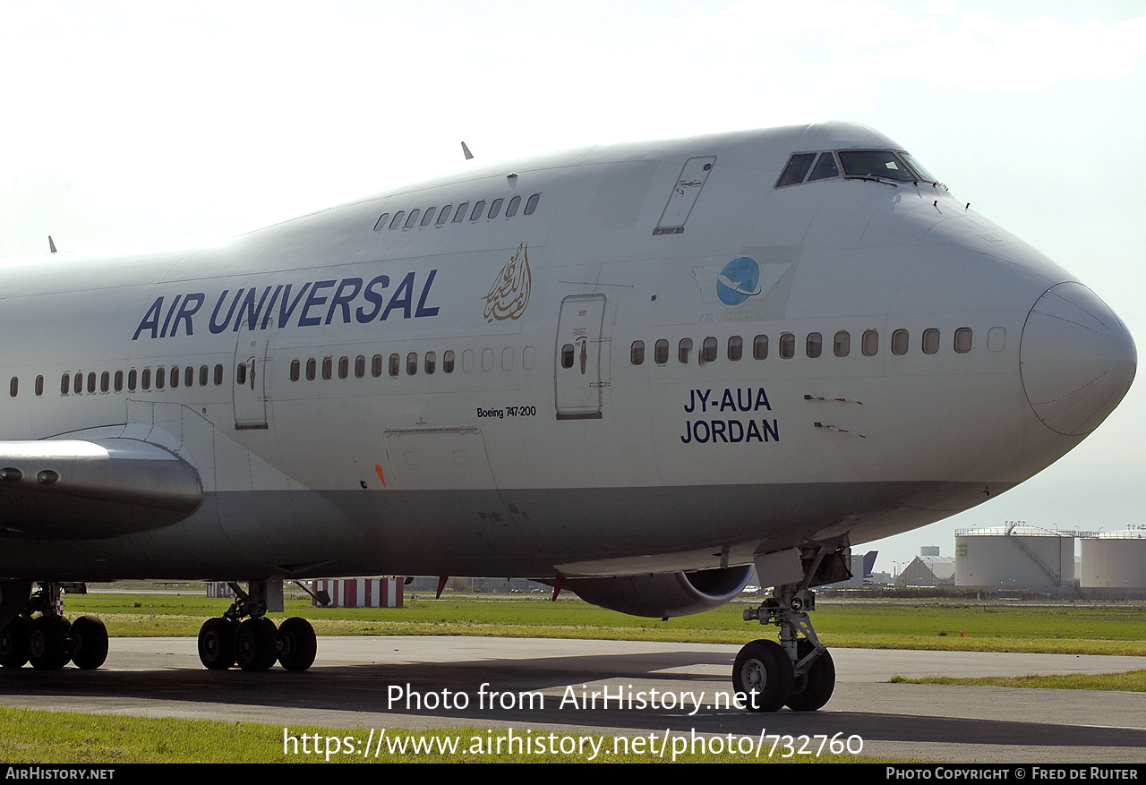 Aircraft Photo of JY-AUA | Boeing 747-230B | Air Universal | AirHistory.net #732760