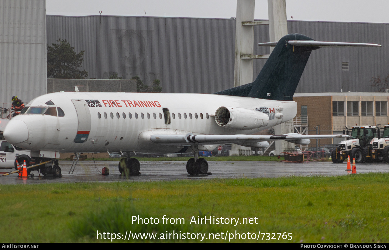 Aircraft Photo of C-FCRZ | Fokker F28-1000 Fellowship | AirHistory.net #732765