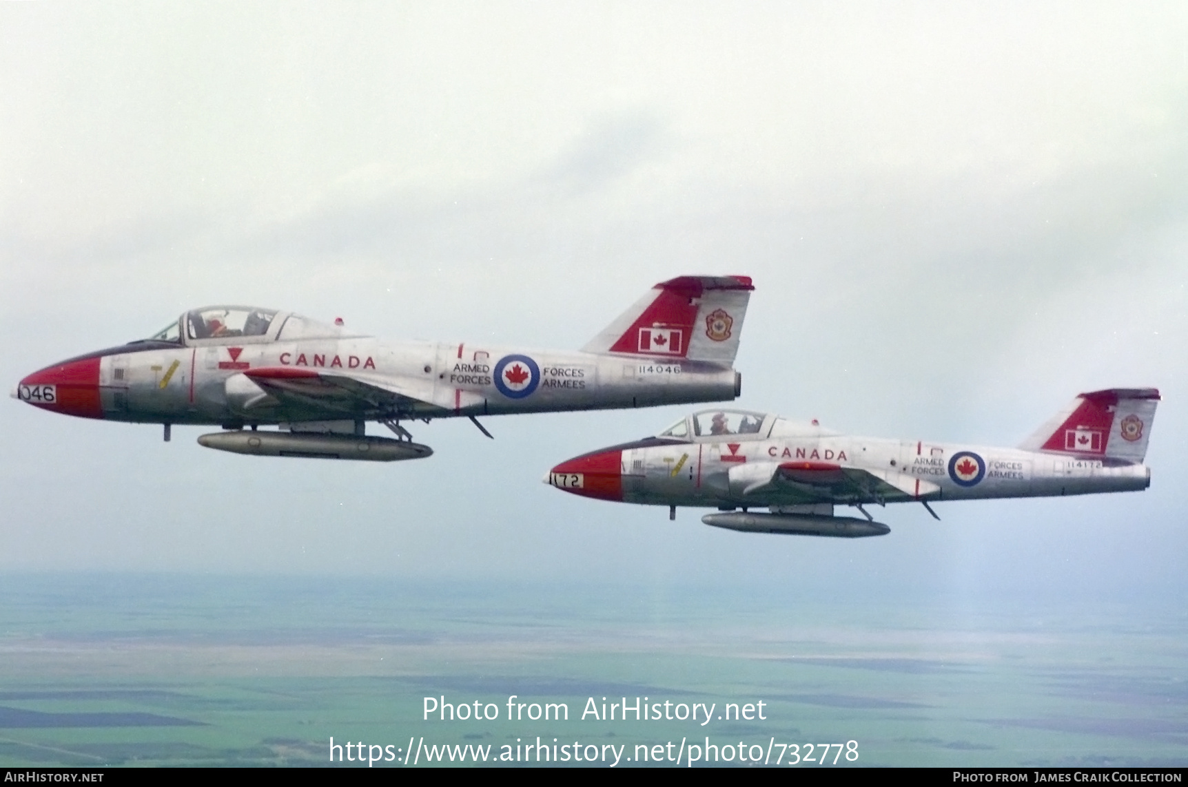 Aircraft Photo of 114142 | Canadair CT-114 Tutor (CL-41A) | Canada - Air Force | AirHistory.net #732778