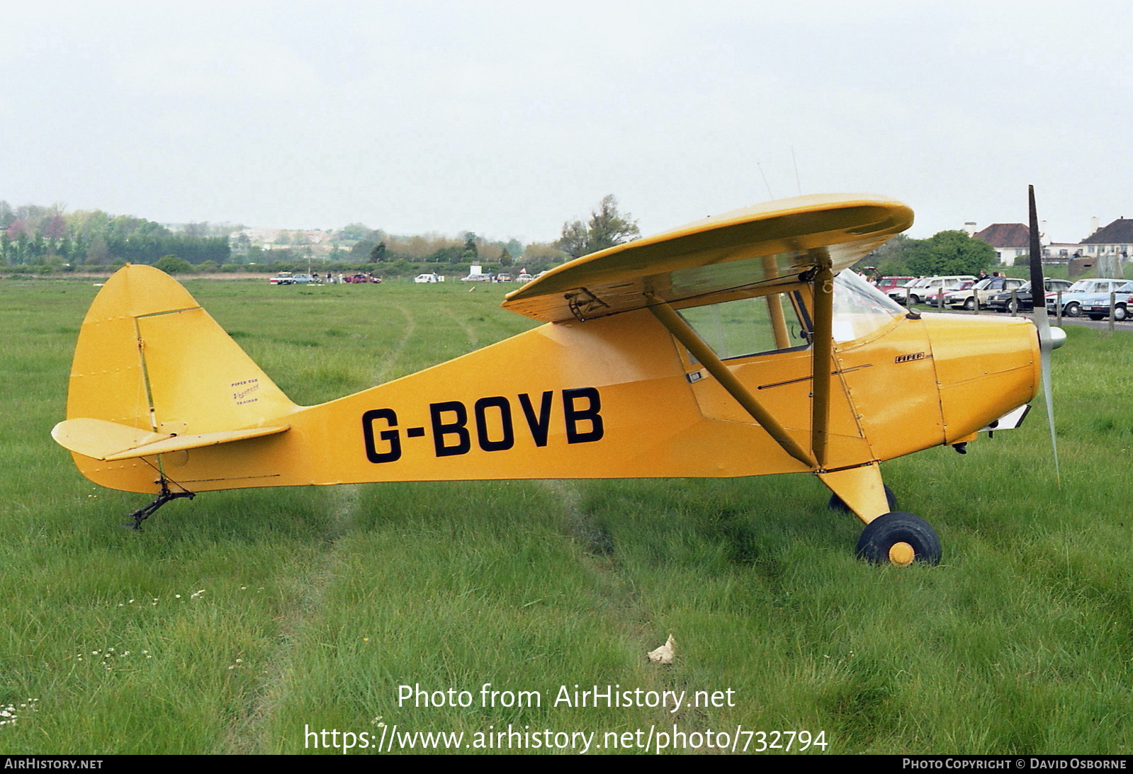 Aircraft Photo of G-BOVB | Piper PA-15 Vagabond | AirHistory.net #732794