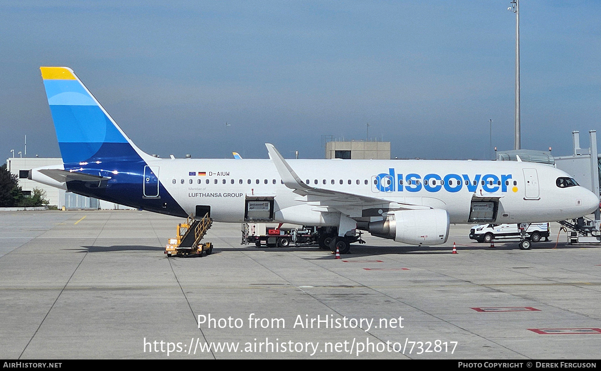 Aircraft Photo of D-AIUW | Airbus A320-214 | Discover Airlines | AirHistory.net #732817