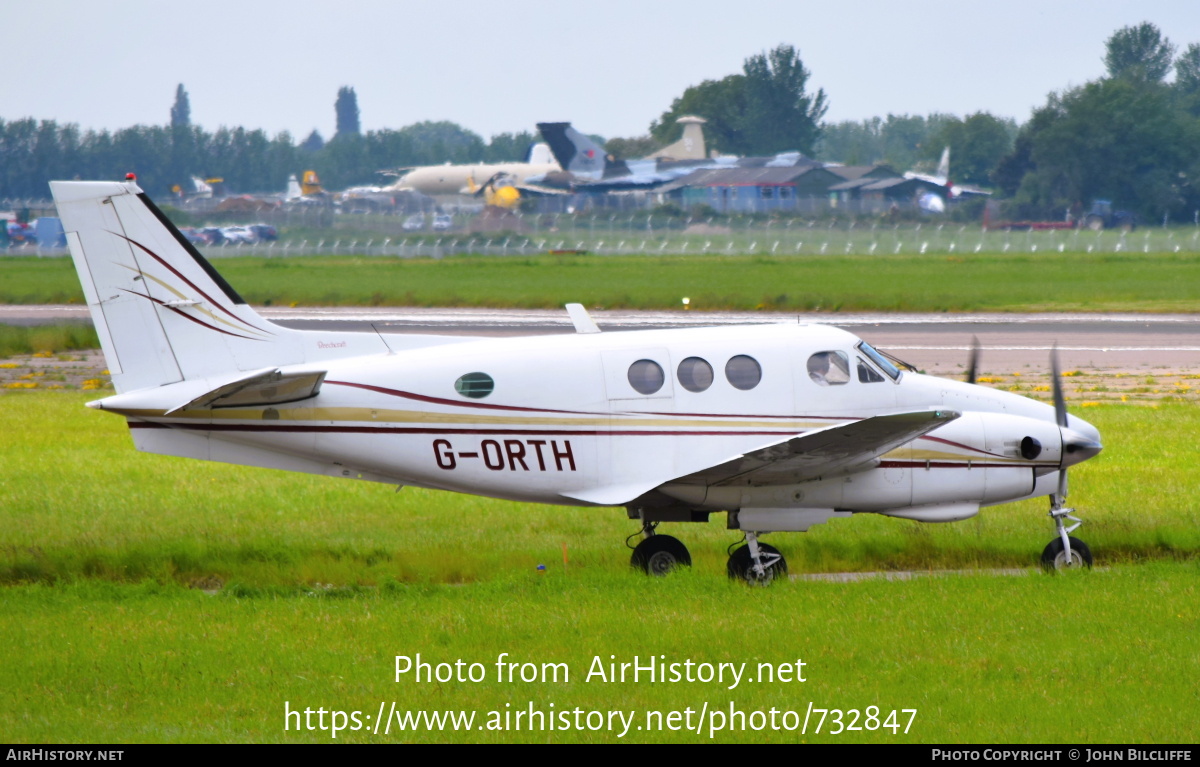 Aircraft Photo of G-ORTH | Beech E90 King Air | AirHistory.net #732847