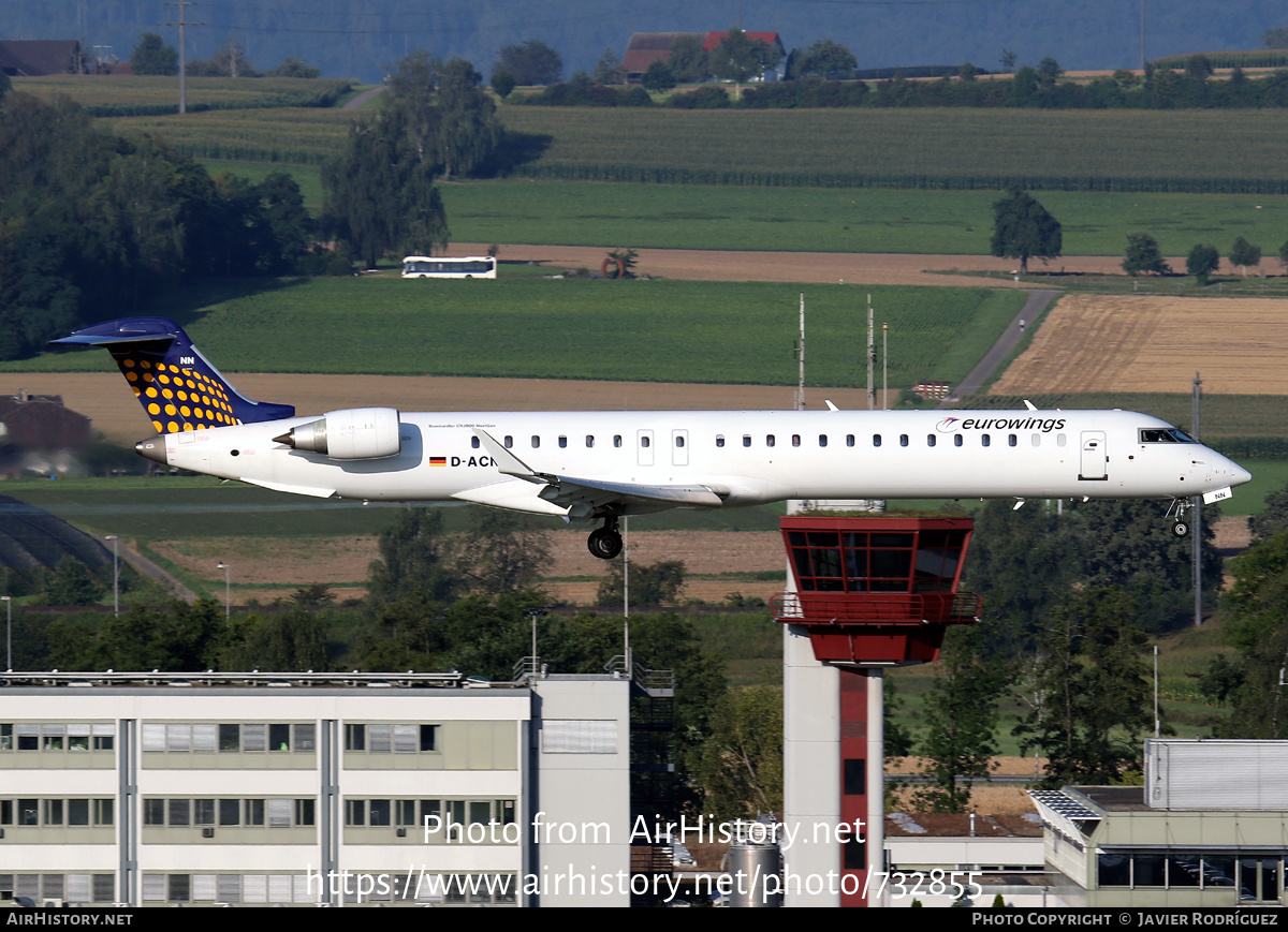 Aircraft Photo of D-ACNN | Bombardier CRJ-900 NG (CL-600-2D24) | Eurowings | AirHistory.net #732855