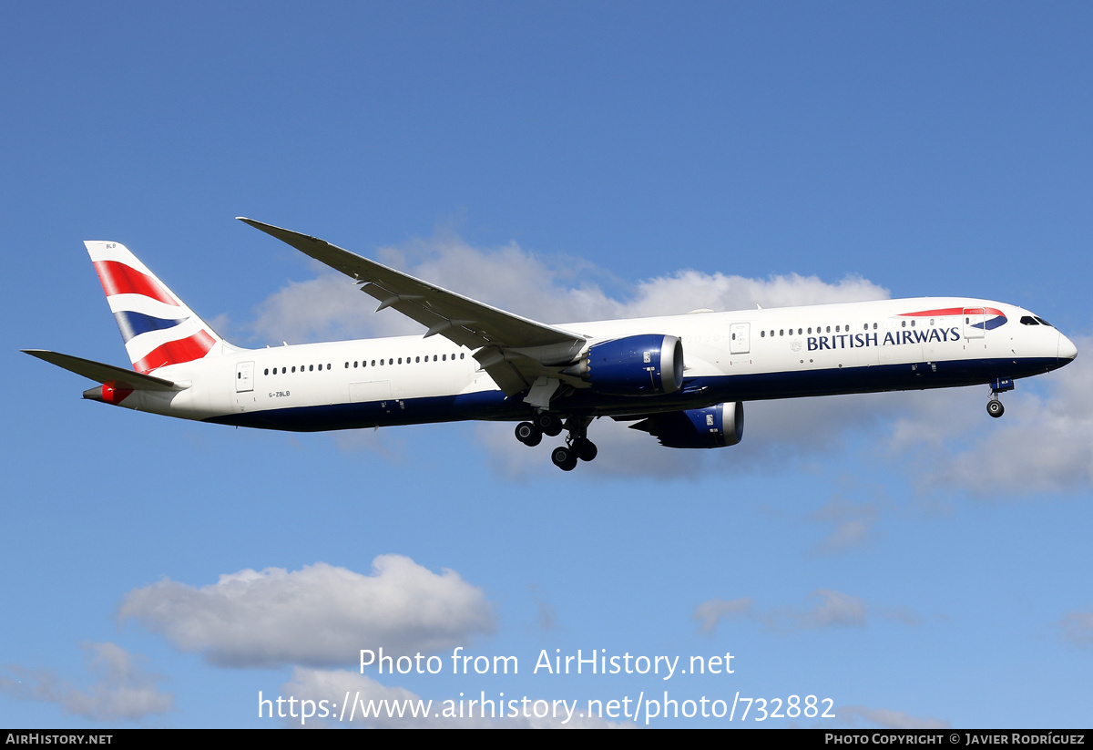 Aircraft Photo of G-ZBLB | Boeing 787-10 Dreamliner | British Airways | AirHistory.net #732882