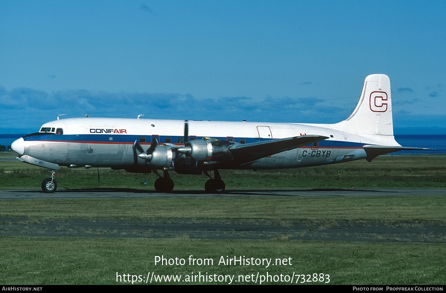 Aircraft Photo of C-GBYB | Douglas DC-6A | Conifair Aviation | AirHistory.net #732883