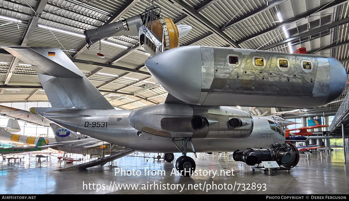 Aircraft Photo of D-9531 | Dornier Do-31E-3 | Dornier | AirHistory.net #732893