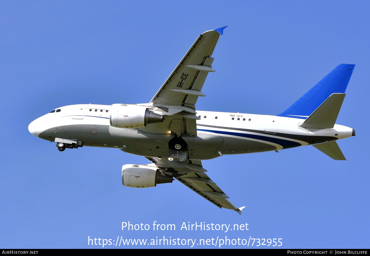 Aircraft Photo of 9H-ICE | Airbus ACJ318 (A318-112/CJ) | DC Aviation | AirHistory.net #732955