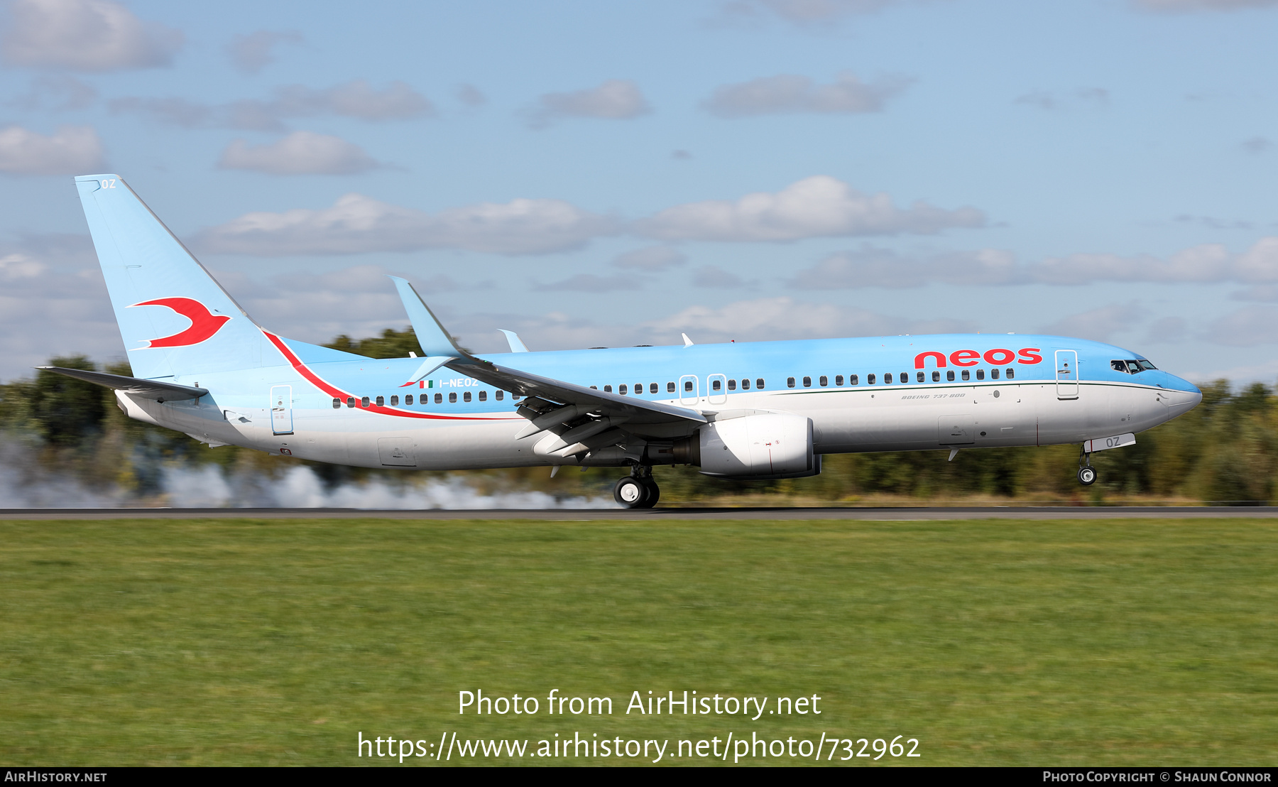 Aircraft Photo of I-NEOZ | Boeing 737-86N | Neos | AirHistory.net #732962