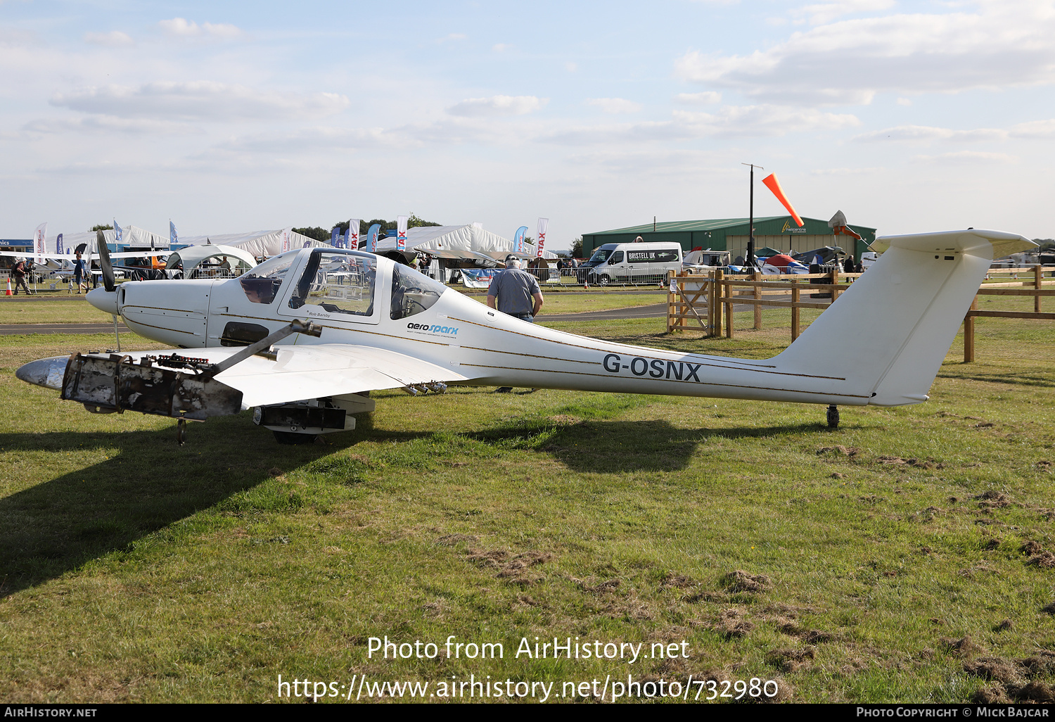 Aircraft Photo of G-OSNX | Grob G-109B | Aerosparx Display Team | AirHistory.net #732980