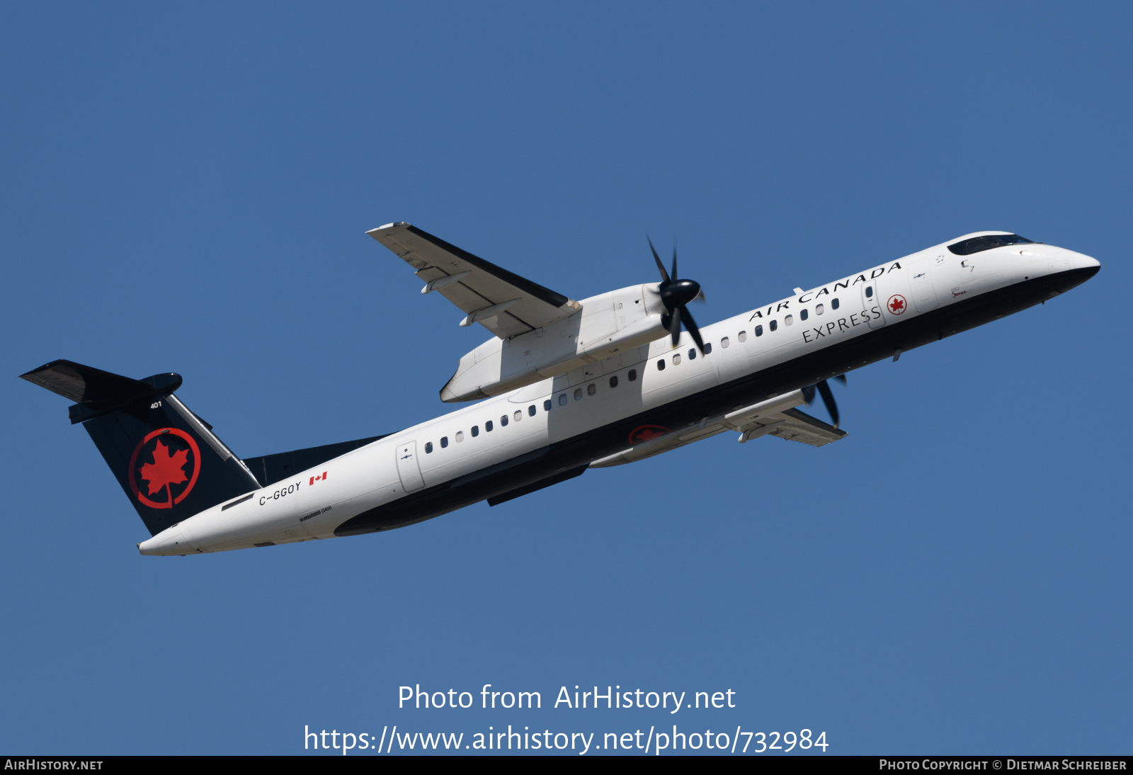 Aircraft Photo of C-GGOY | Bombardier DHC-8-402 Dash 8 | Air Canada Express | AirHistory.net #732984