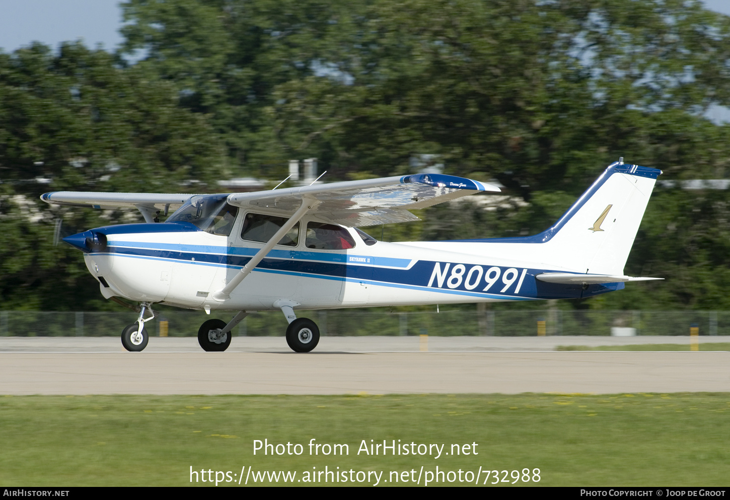 Aircraft Photo of N80991 | Cessna 172M Skyhawk II | AirHistory.net #732988