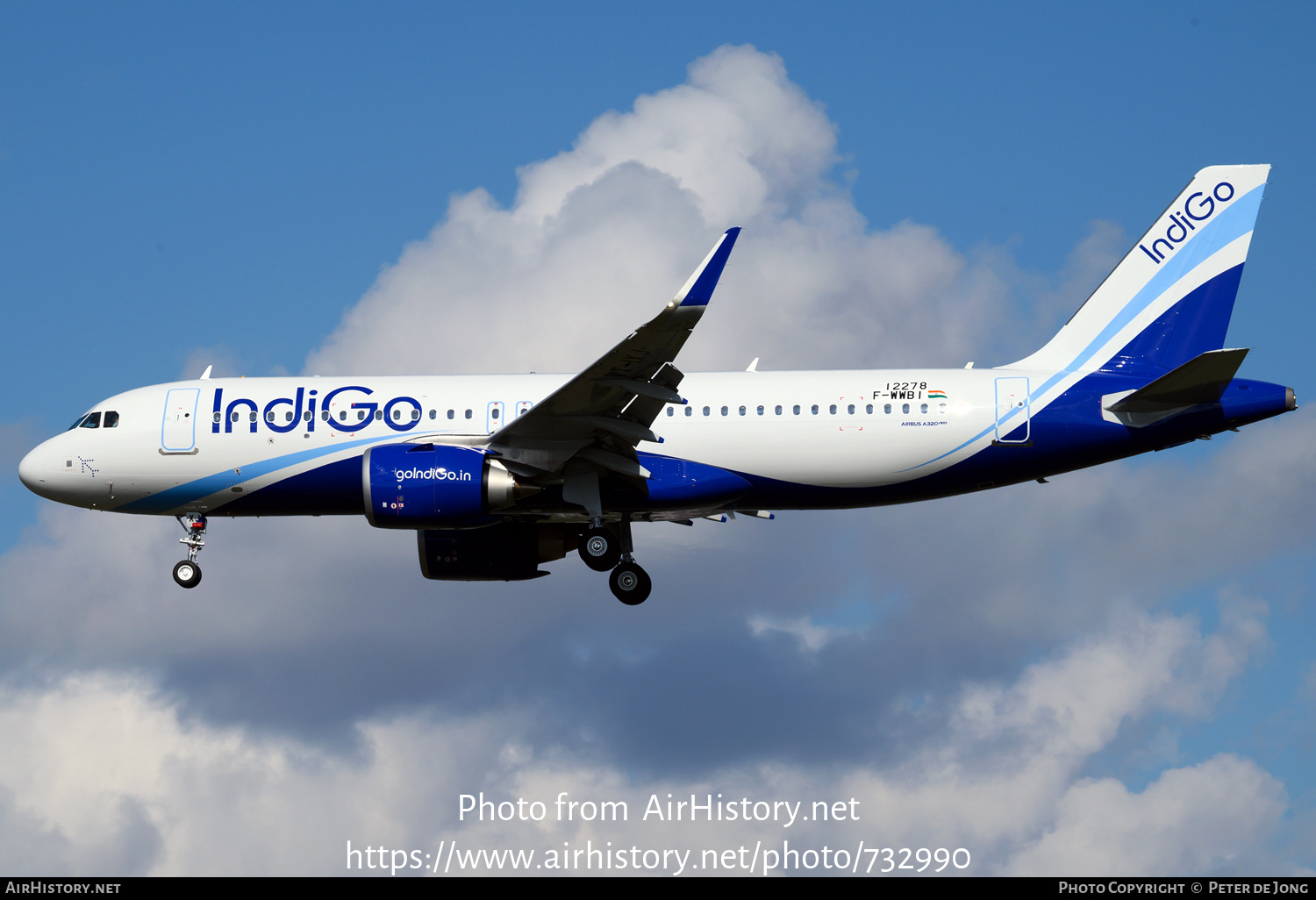 Aircraft Photo of F-WWBI / VT-IXJ | Airbus A320-251N | IndiGo | AirHistory.net #732990