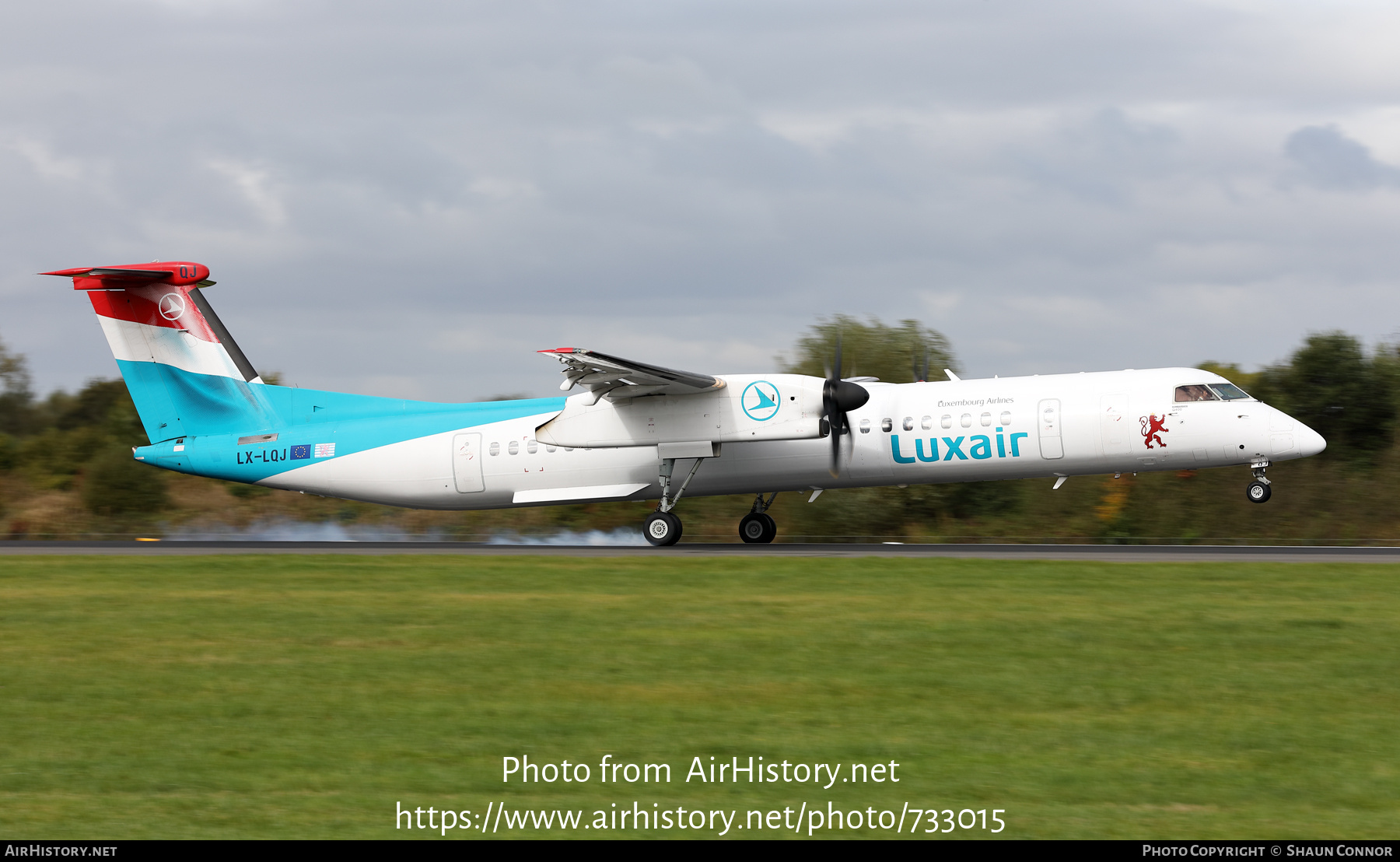 Aircraft Photo of LX-LQJ | Bombardier DHC-8-402 Dash 8 | Luxair | AirHistory.net #733015