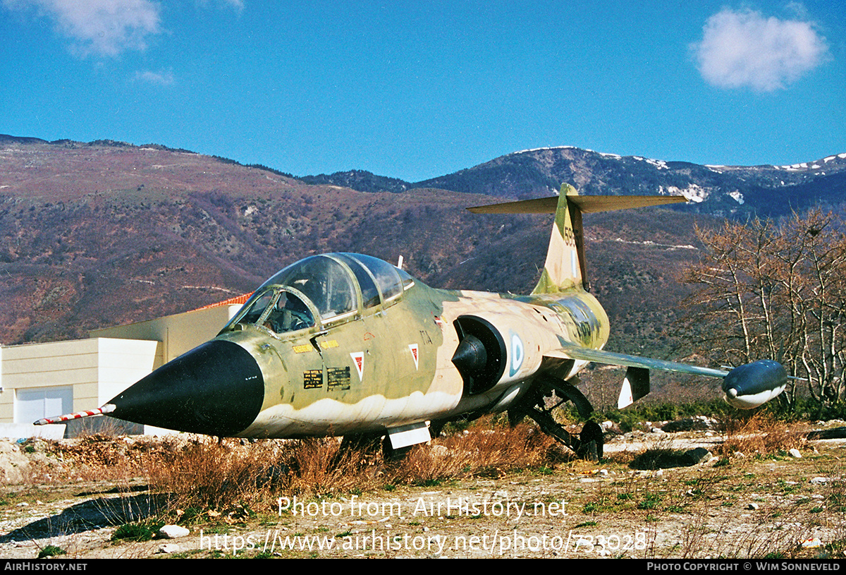 Aircraft Photo of 5965 | Lockheed TF-104G Starfighter | Greece - Air Force | AirHistory.net #733028