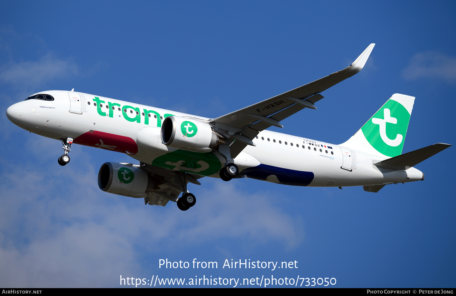 Aircraft Photo of F-WWDZ / F-HXSH | Airbus A320-252N | Transavia | AirHistory.net #733050