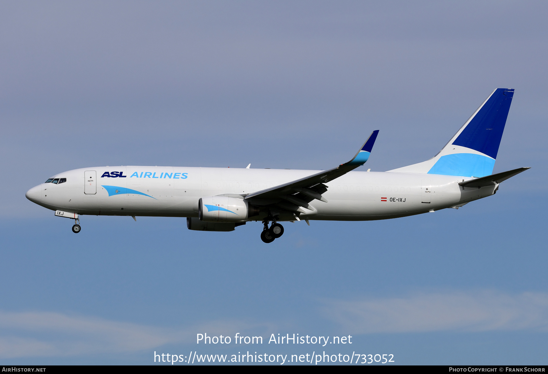 Aircraft Photo of OE-IXJ | Boeing 737-86N(BCF) | ASL Airlines | AirHistory.net #733052