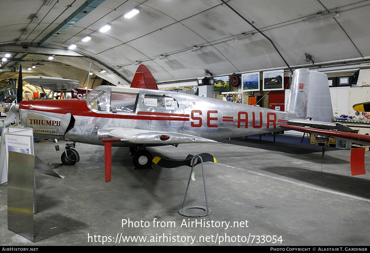 Aircraft Photo of SE-AUR | Saab 91A Safir | AirHistory.net #733054